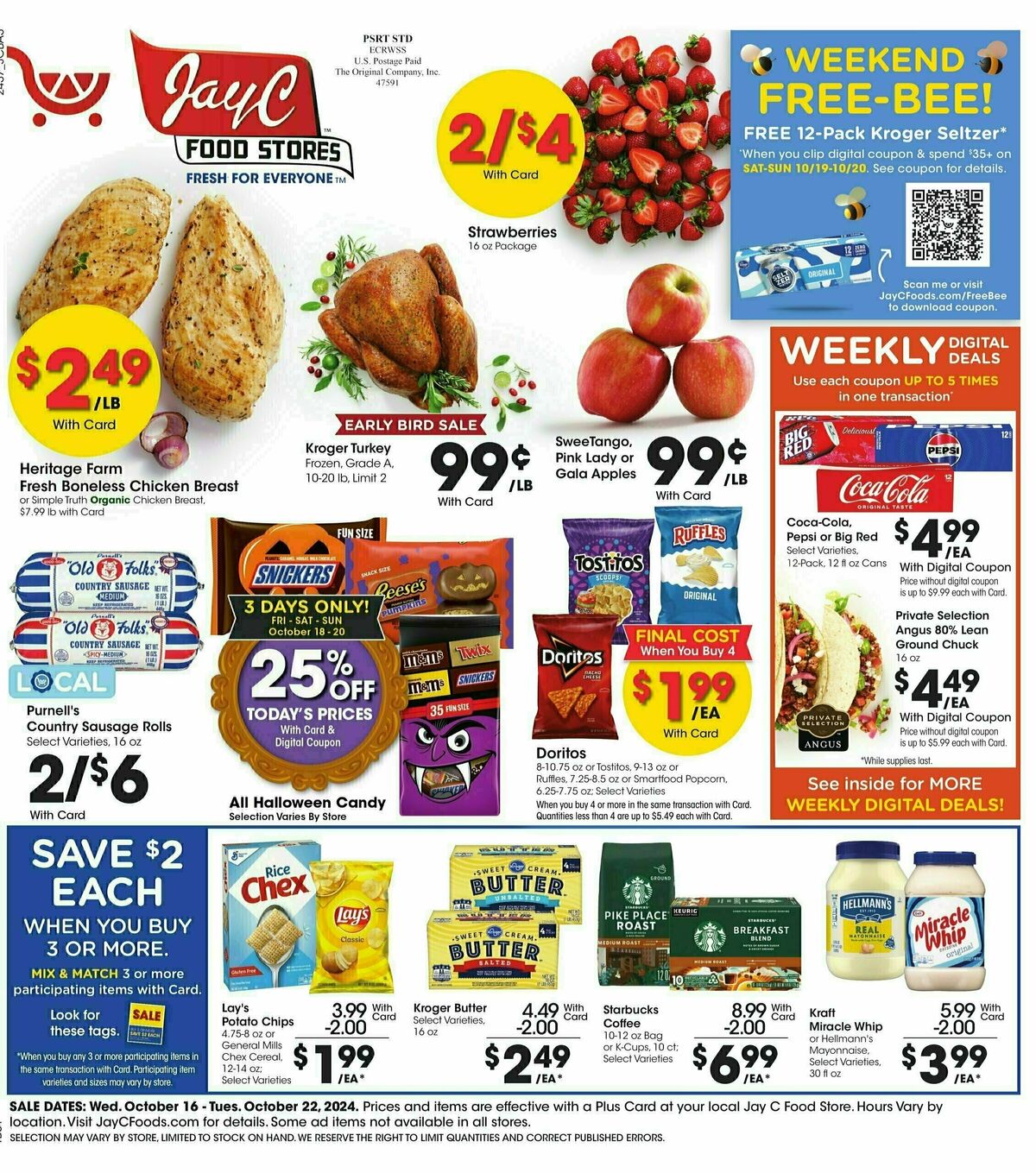 Jay C Food Weekly Ad from October 16