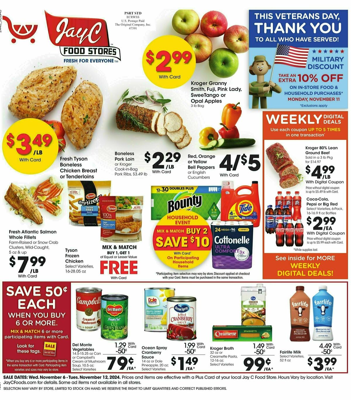 Jay C Food Weekly Ad from November 6