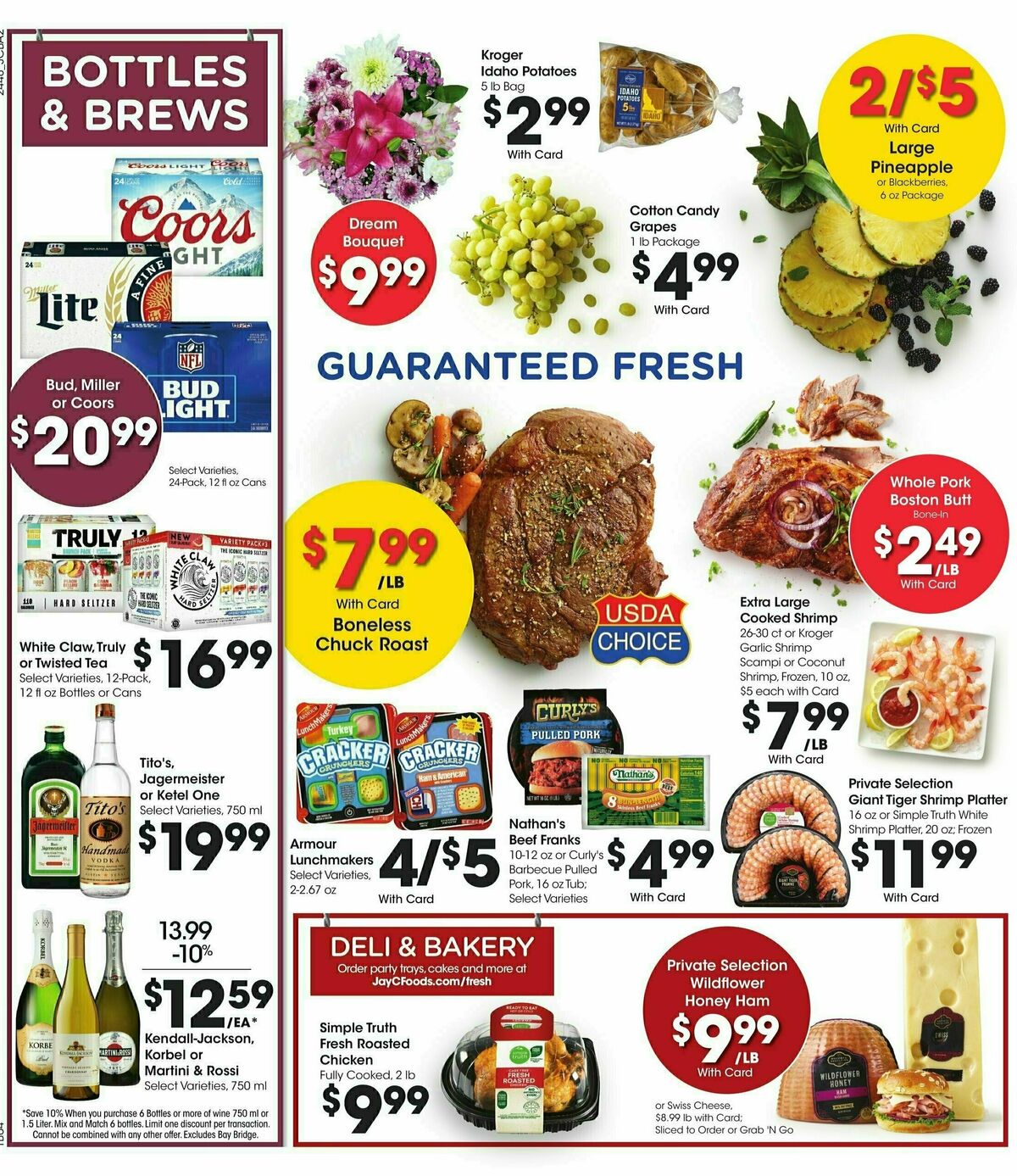 Jay C Food Weekly Ad from January 2