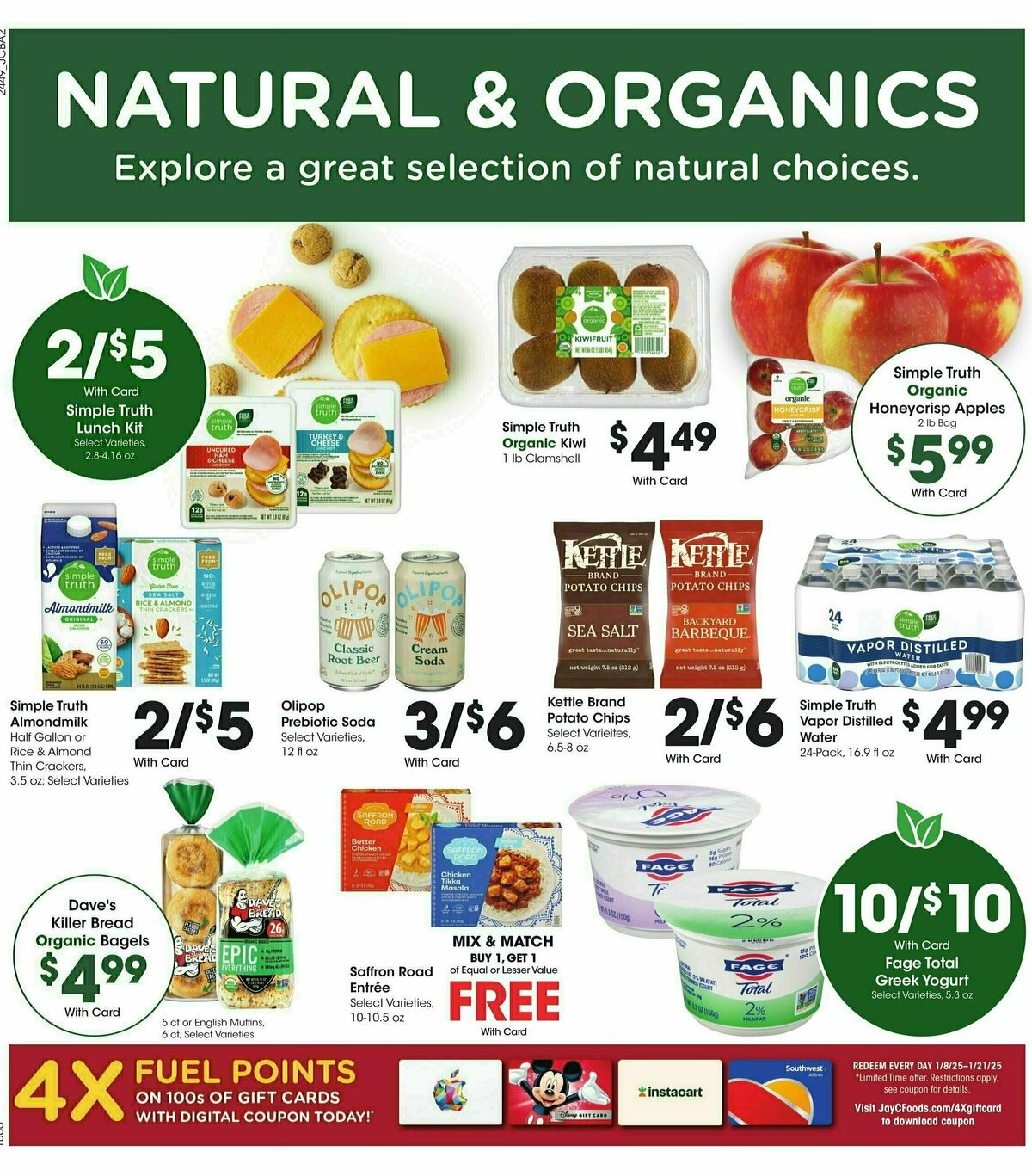 Jay C Food Weekly Ad from January 8