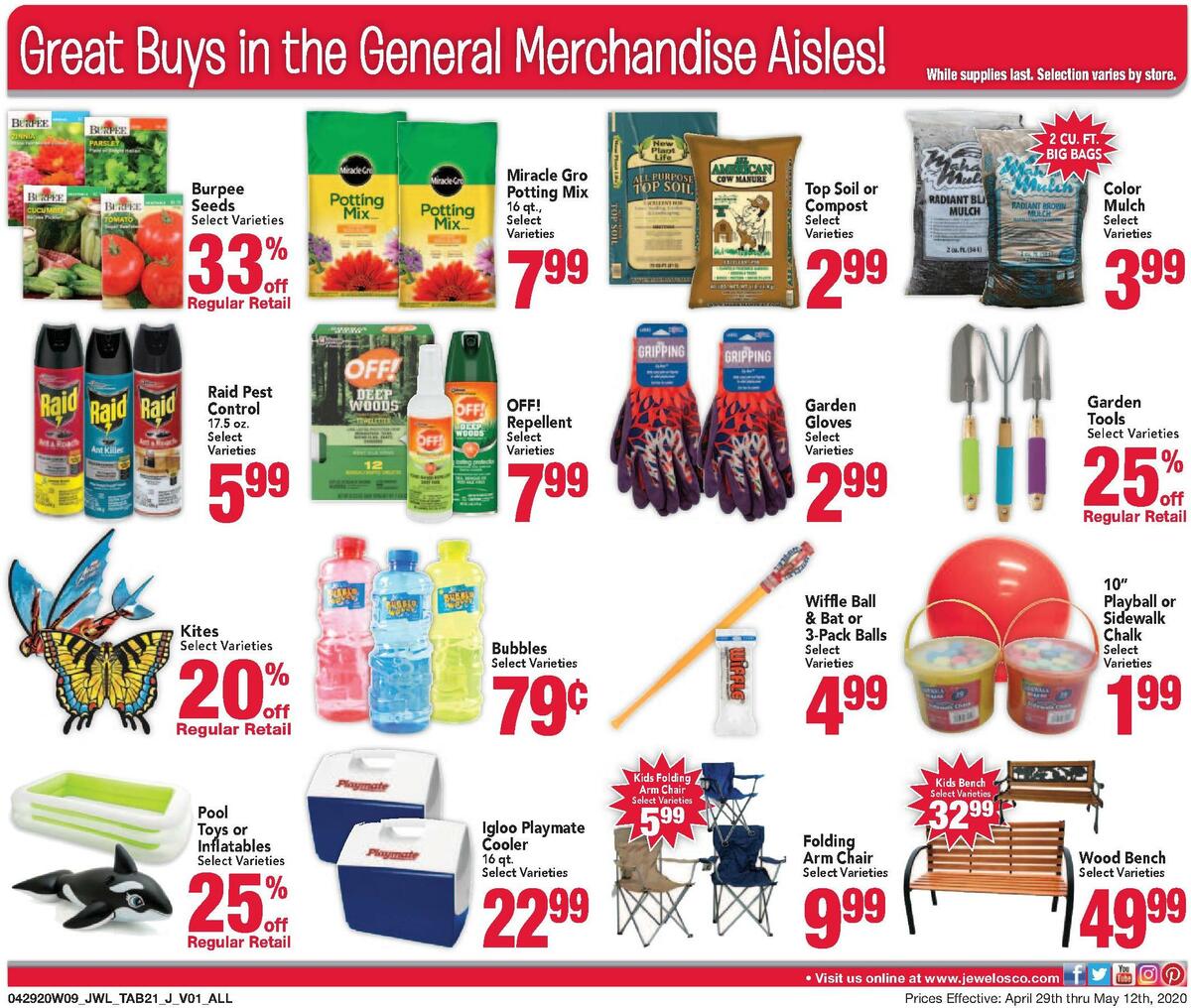 Jewel Osco Big Book of Savings Weekly Ad from April 29