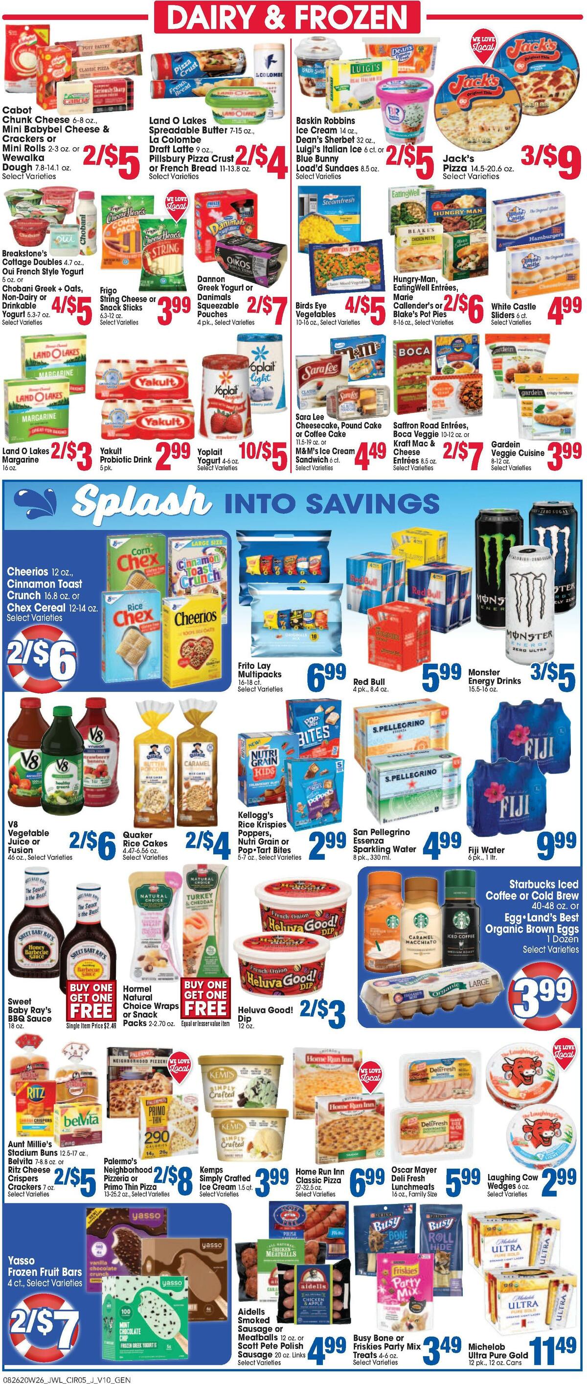 Jewel Osco Weekly Ad from August 26