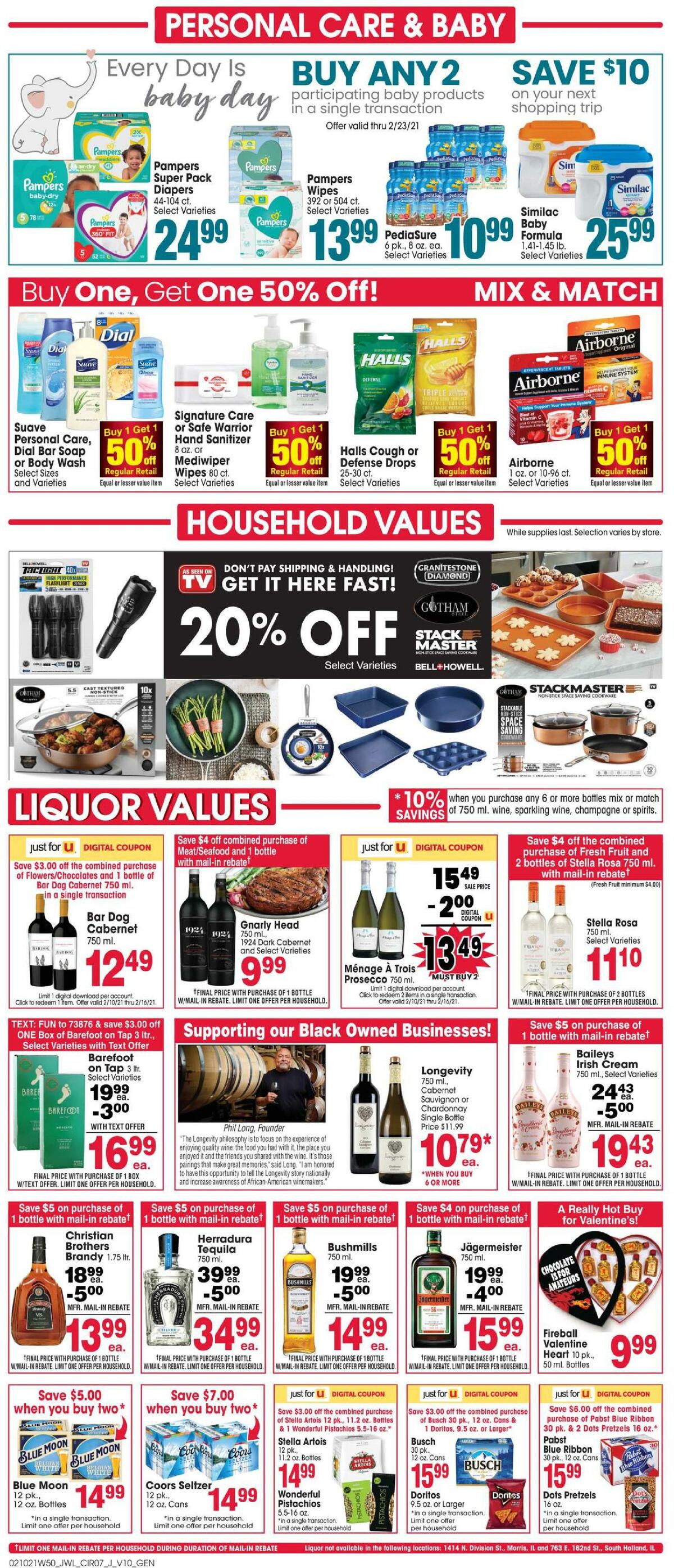 Jewel Osco Weekly Ad from February 10