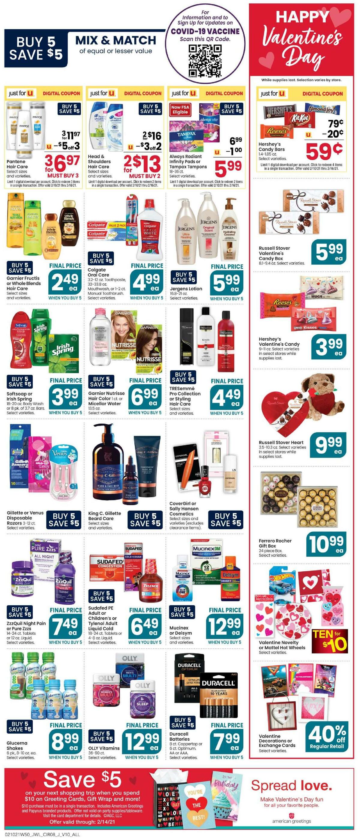 Jewel Osco Weekly Ad from February 10