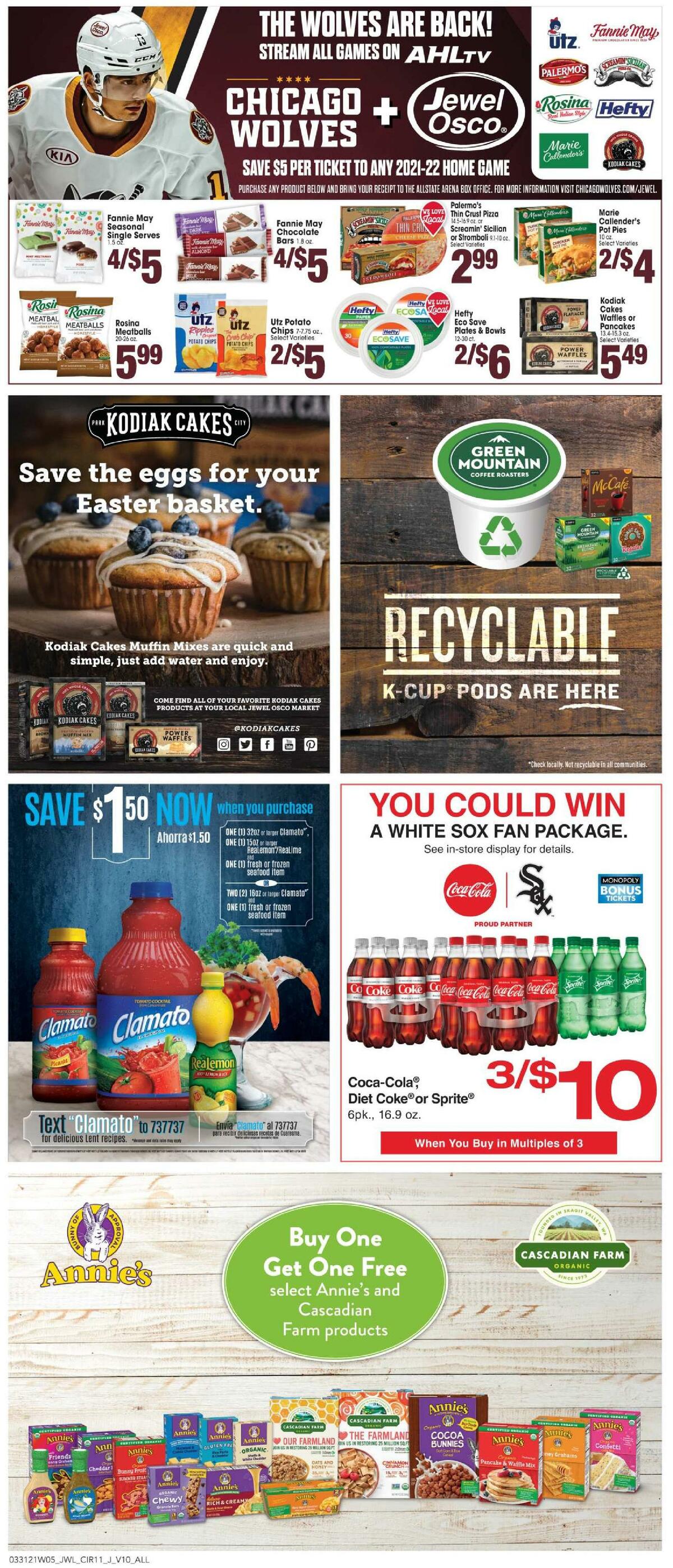 Jewel Osco Weekly Ad from March 31