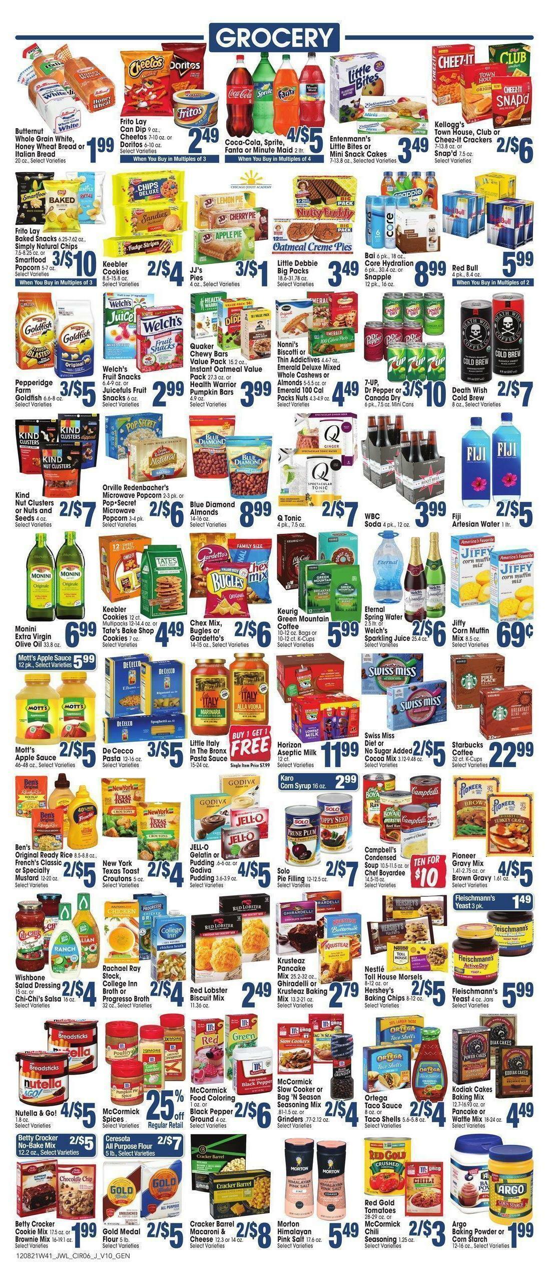 Jewel Osco Weekly Ad from December 8