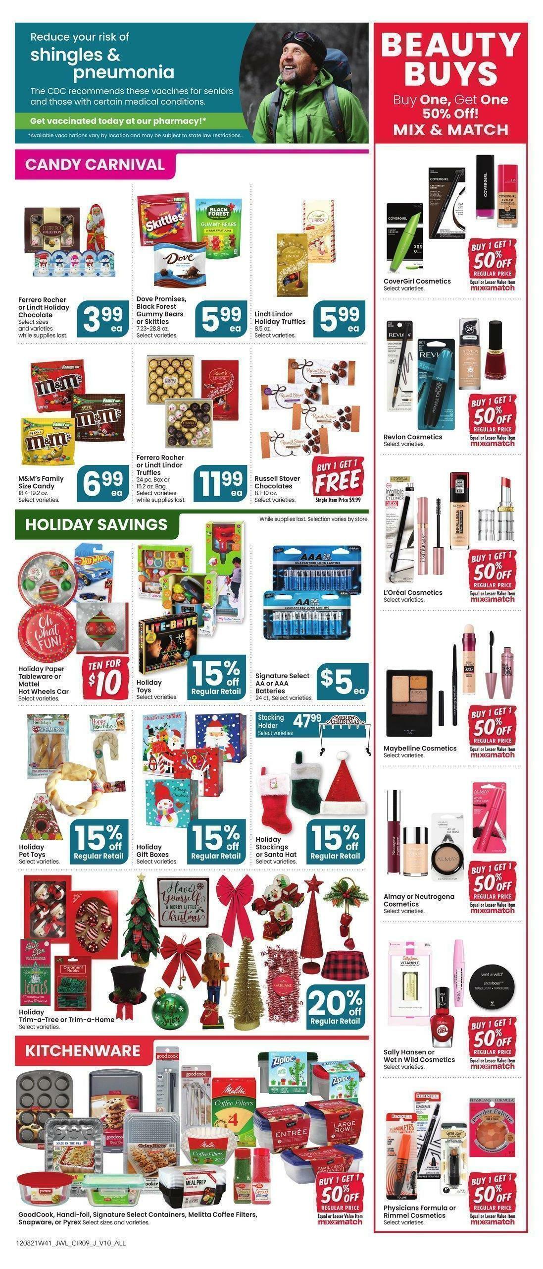 Jewel Osco Weekly Ad from December 8