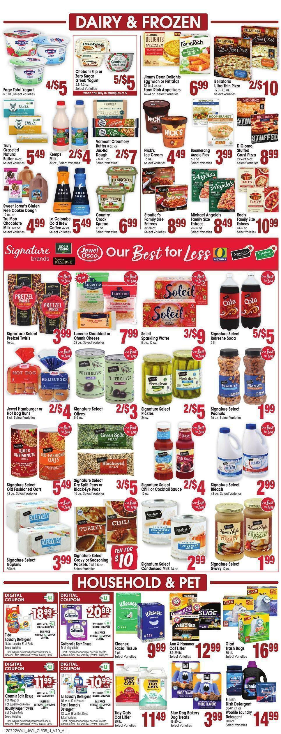 Jewel Osco Weekly Ad from December 7