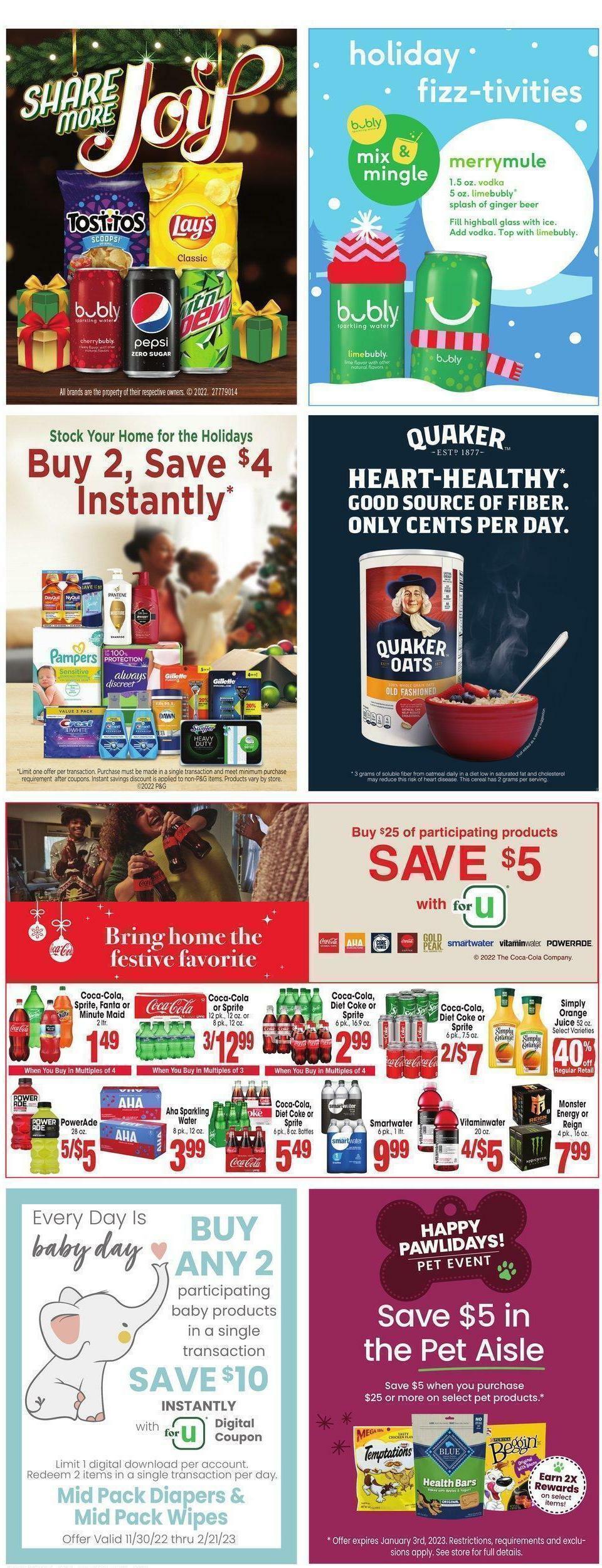 Jewel Osco Weekly Ad from December 7