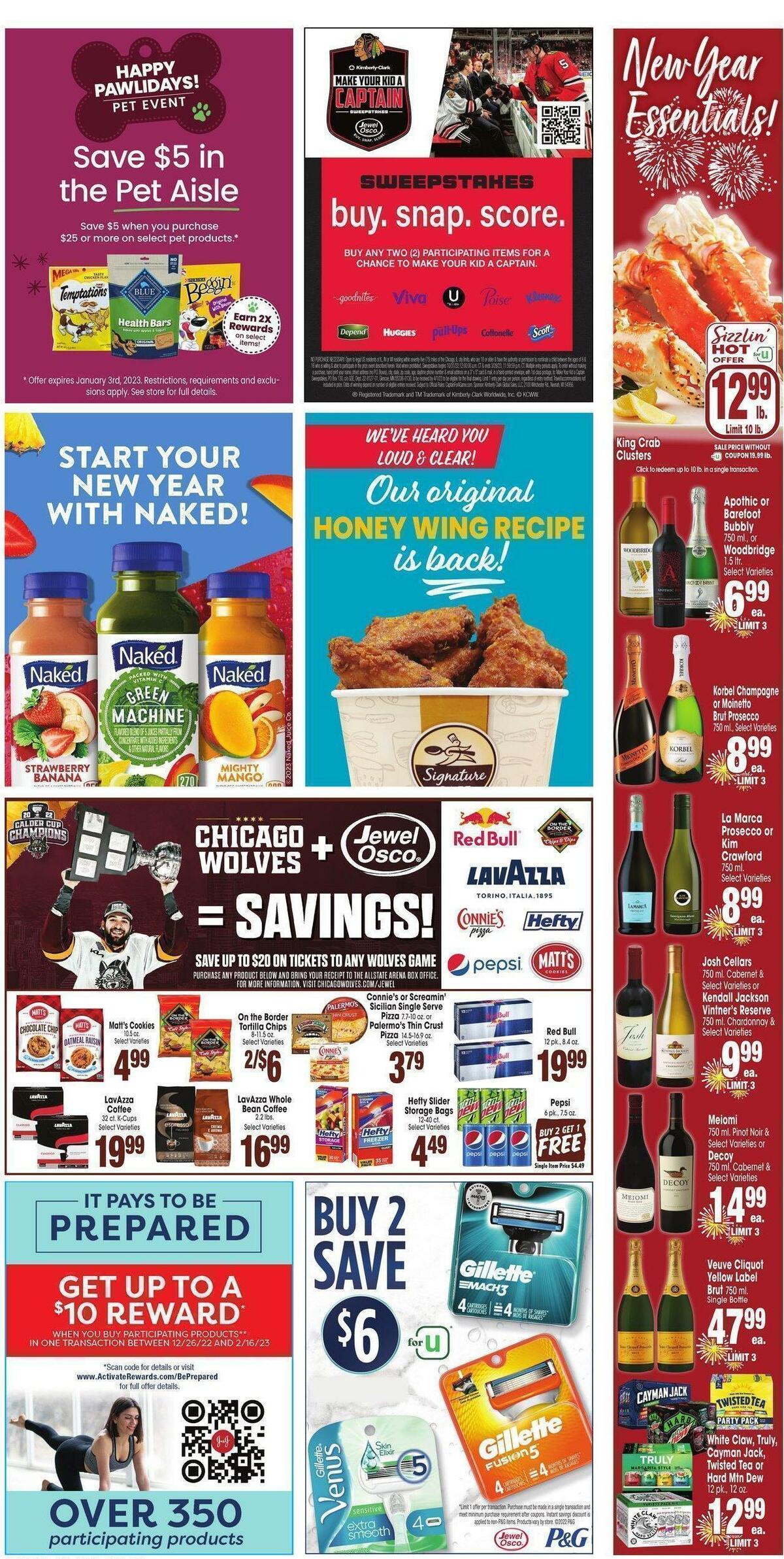 Jewel Osco Weekly Ad from December 28