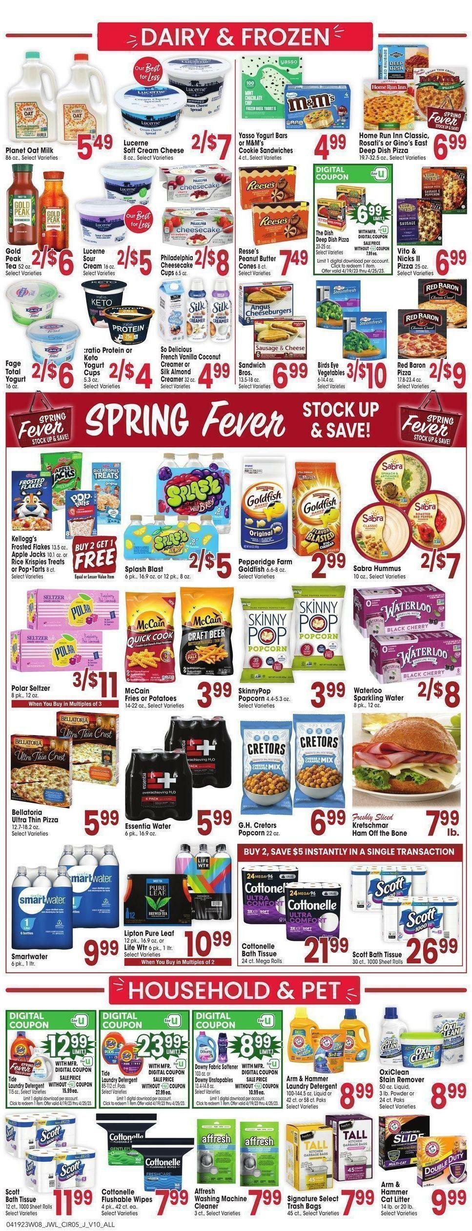 Jewel Osco Weekly Ad from April 19