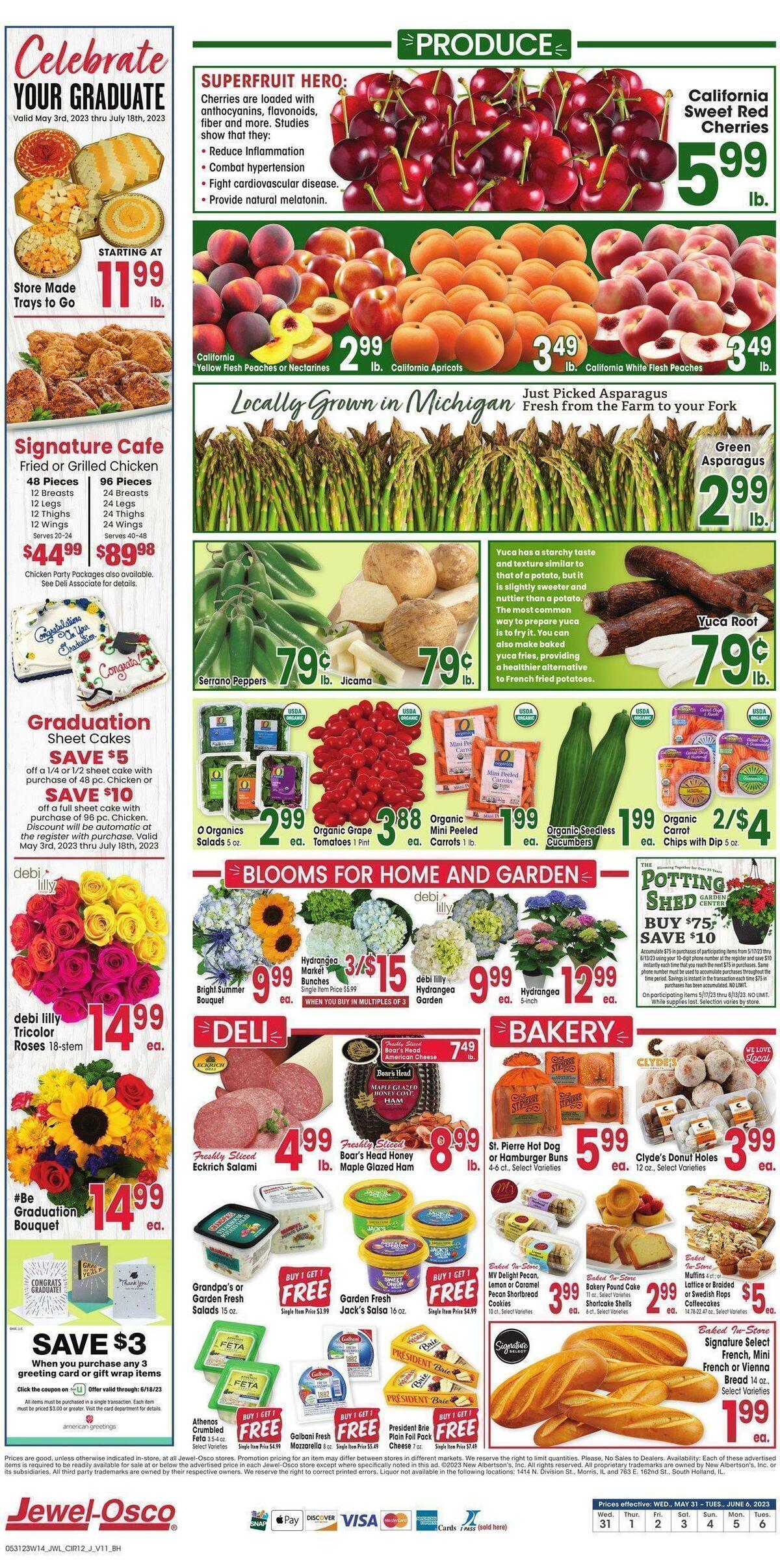 Jewel Osco Weekly Ad from May 31