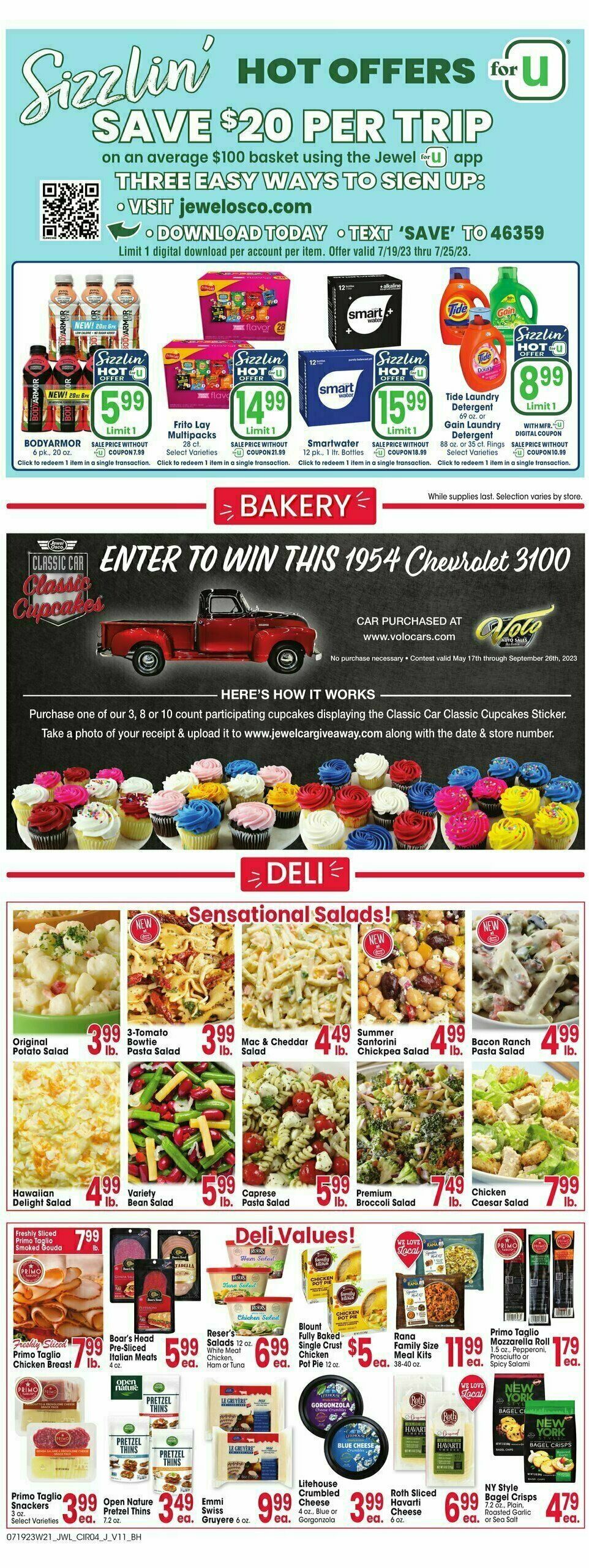 Jewel Osco Weekly Ad from July 19