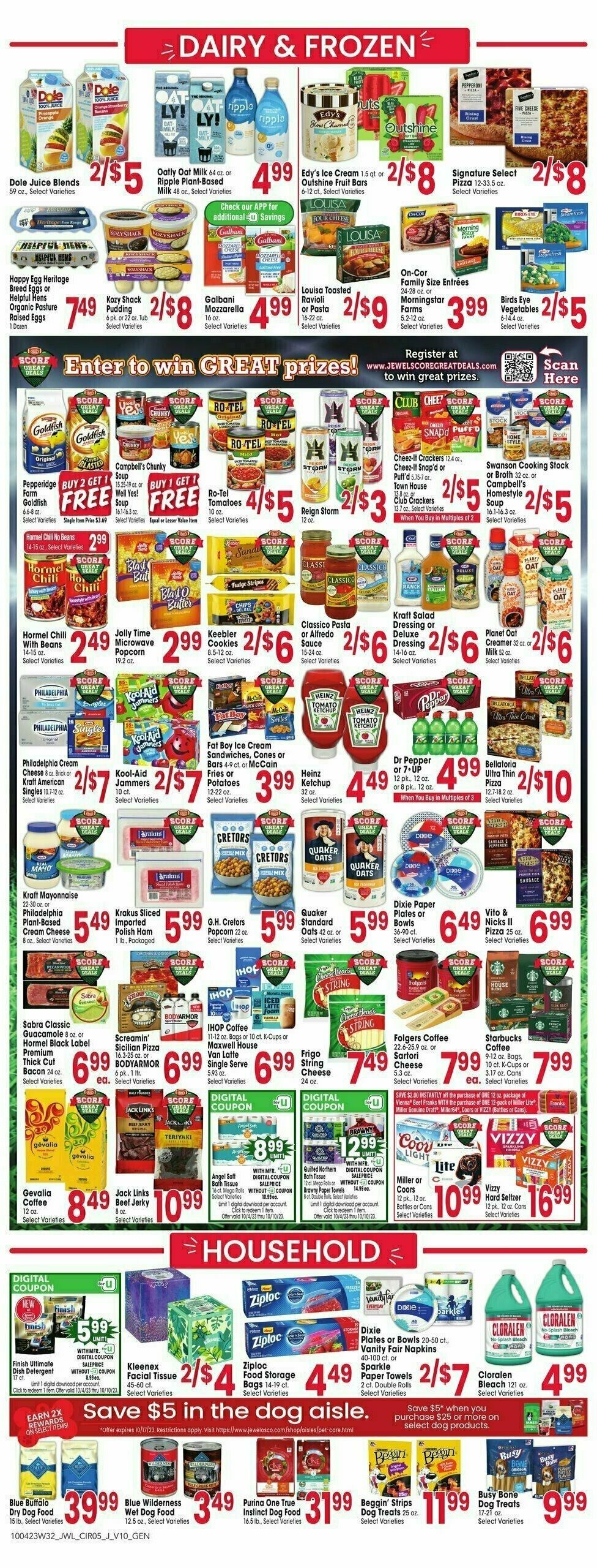 Jewel Osco Weekly Ad from October 4