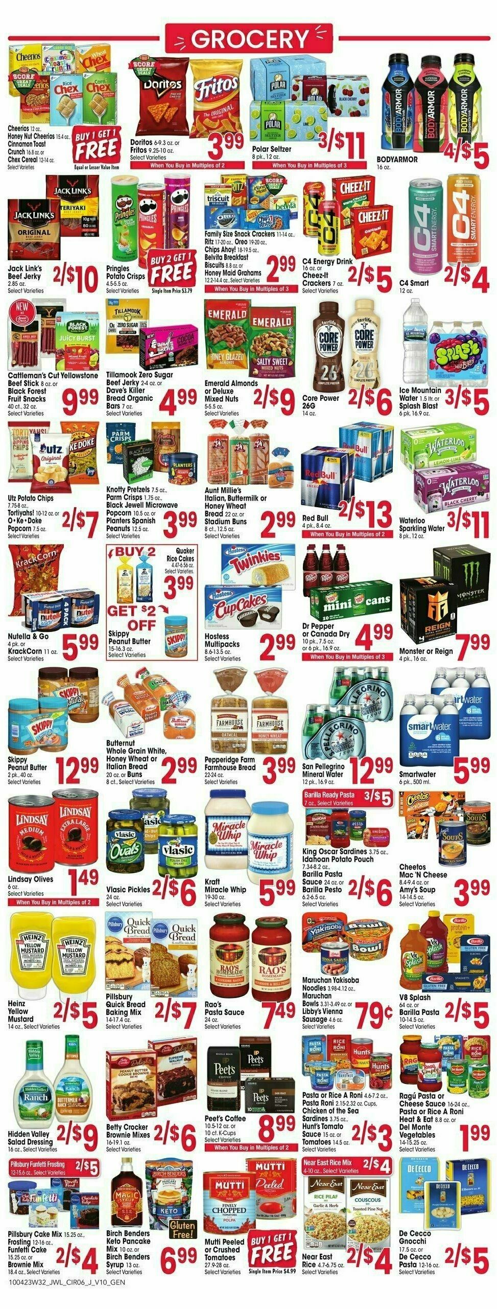 Jewel Osco Weekly Ad from October 4