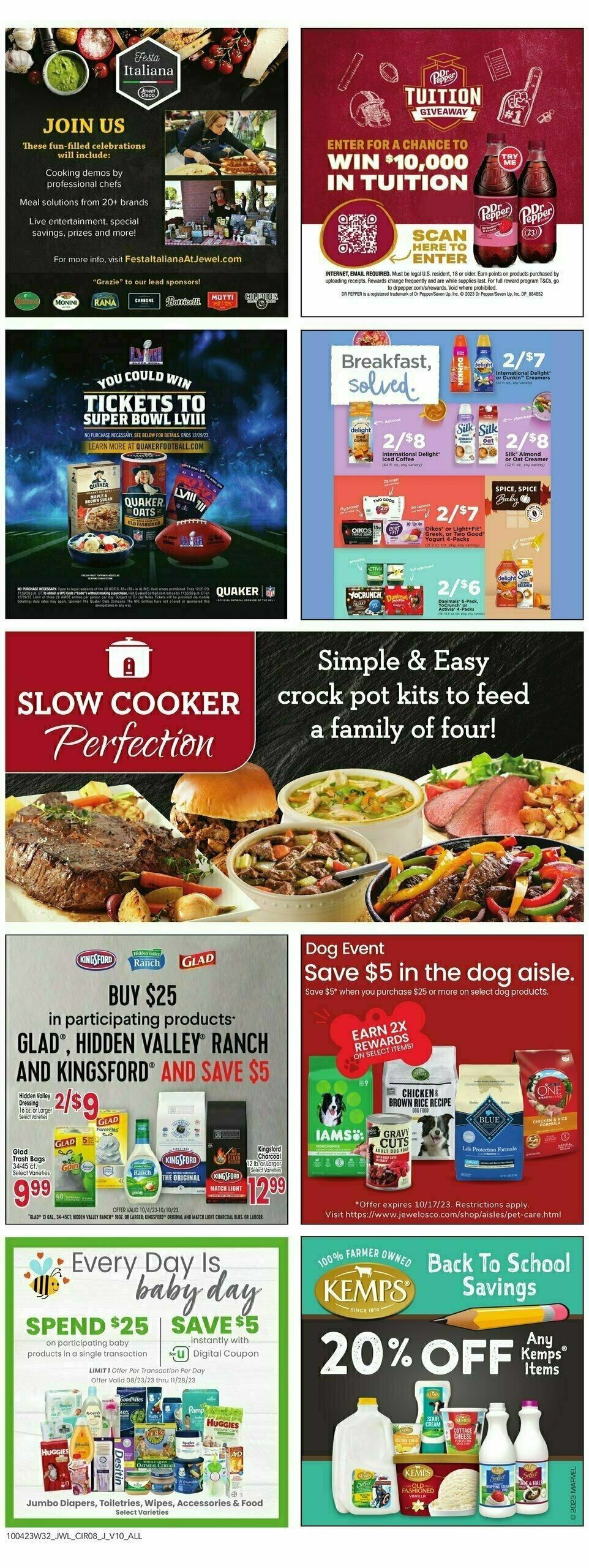 Jewel Osco Weekly Ad from October 4