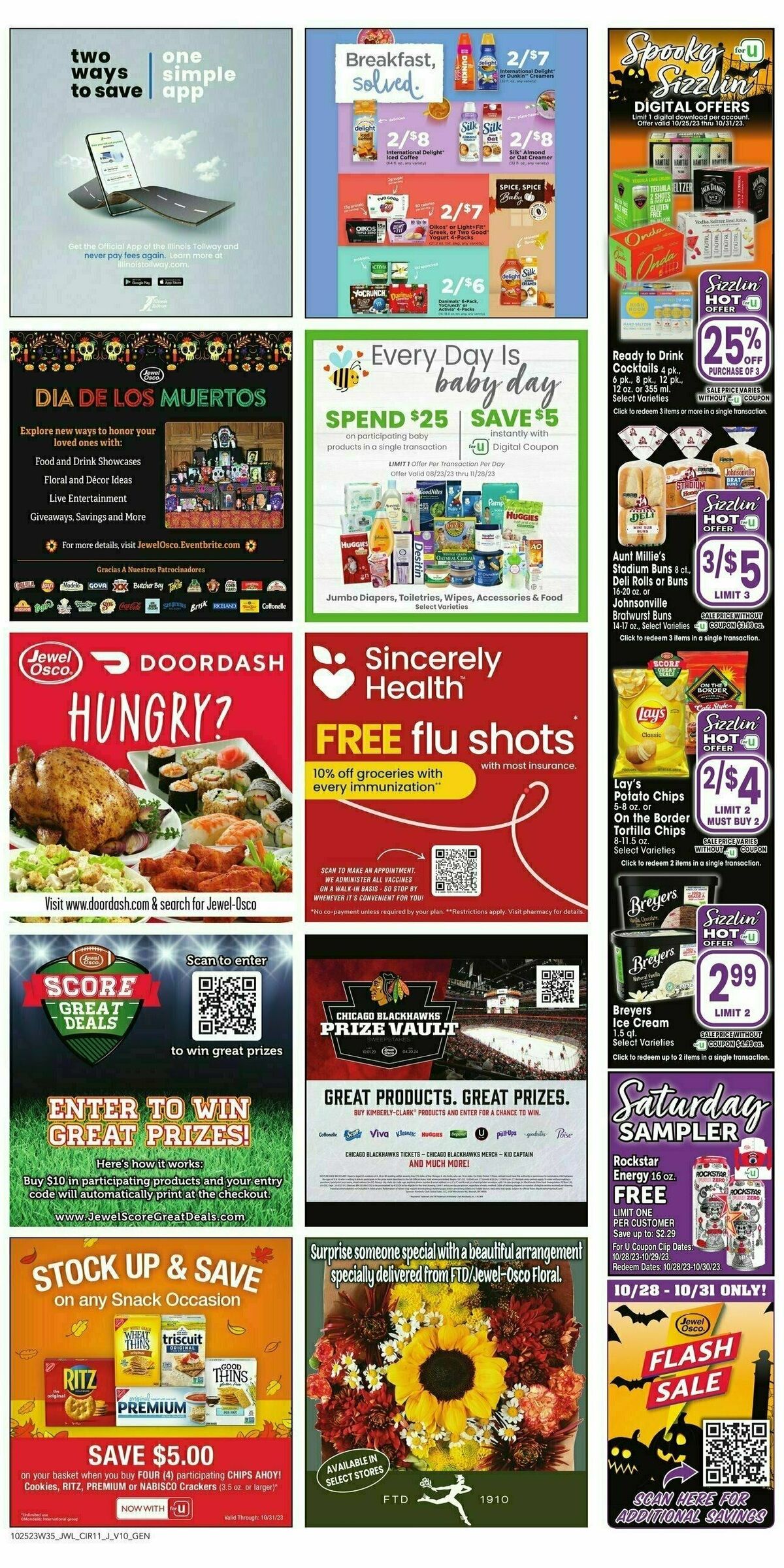 Jewel Osco Weekly Ad from October 25