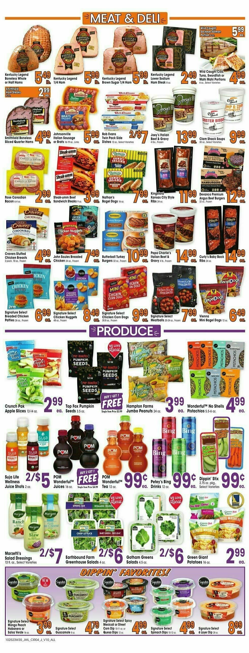 Jewel Osco Weekly Ad from October 25