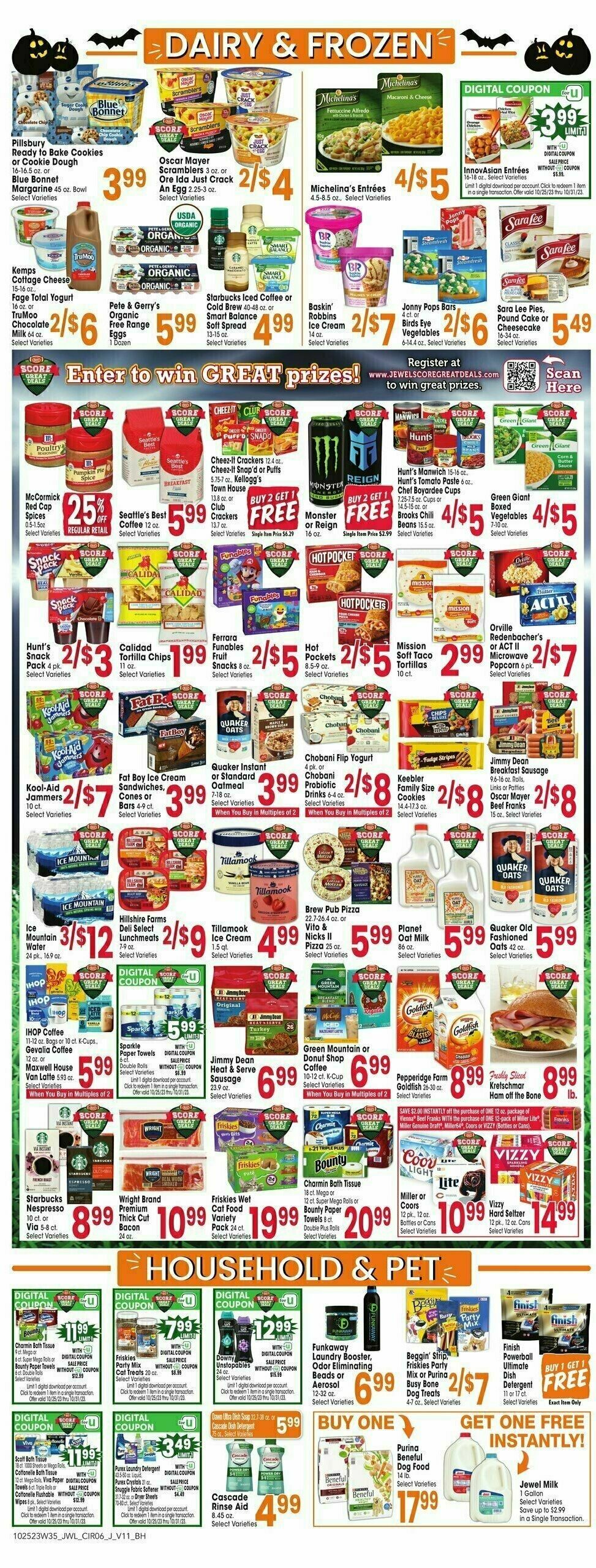 Jewel Osco Weekly Ad from October 25