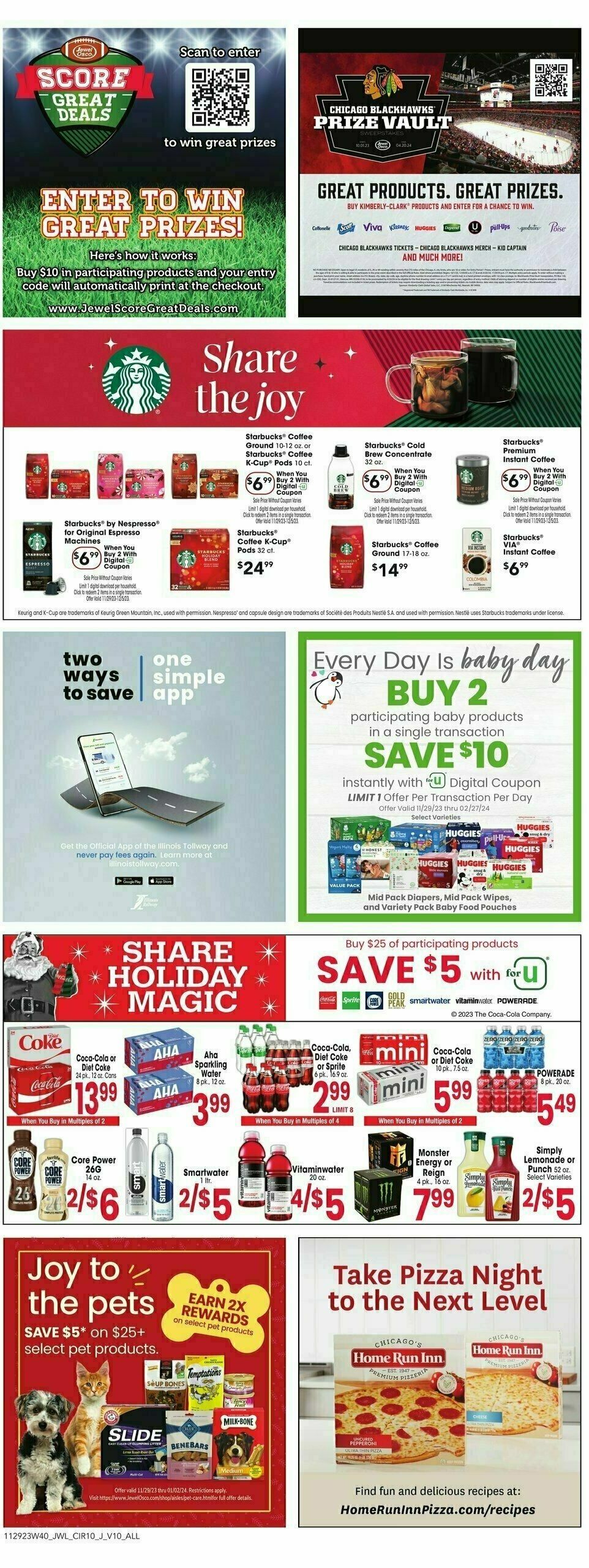 Jewel Osco Weekly Ad from November 29