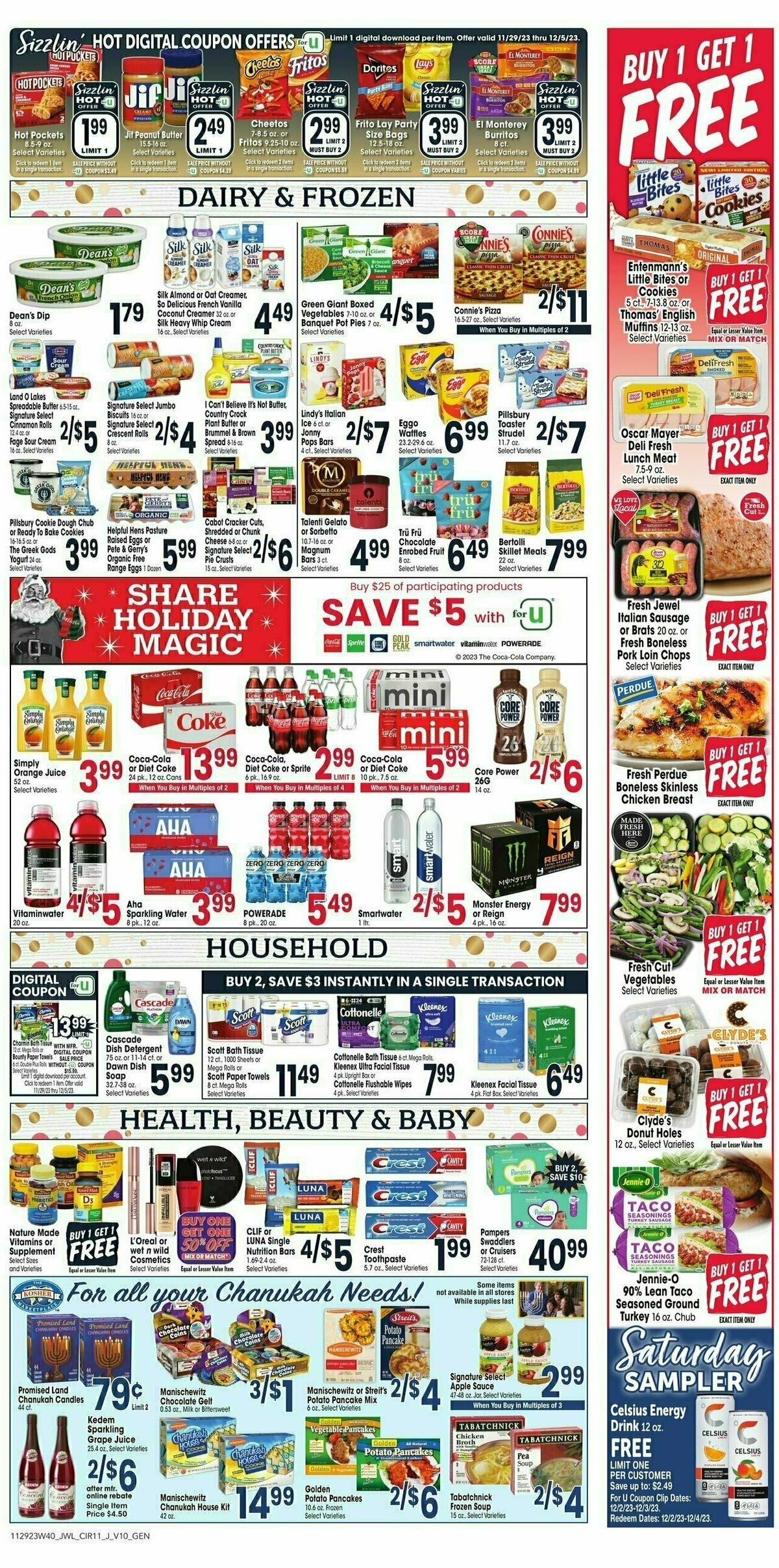 Jewel Osco Weekly Ad from November 29