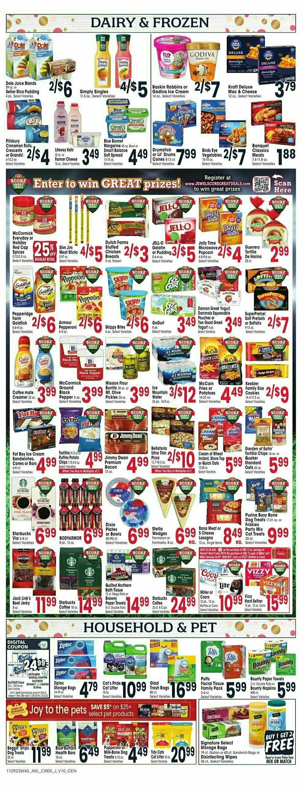 Jewel Osco Weekly Ad from November 29