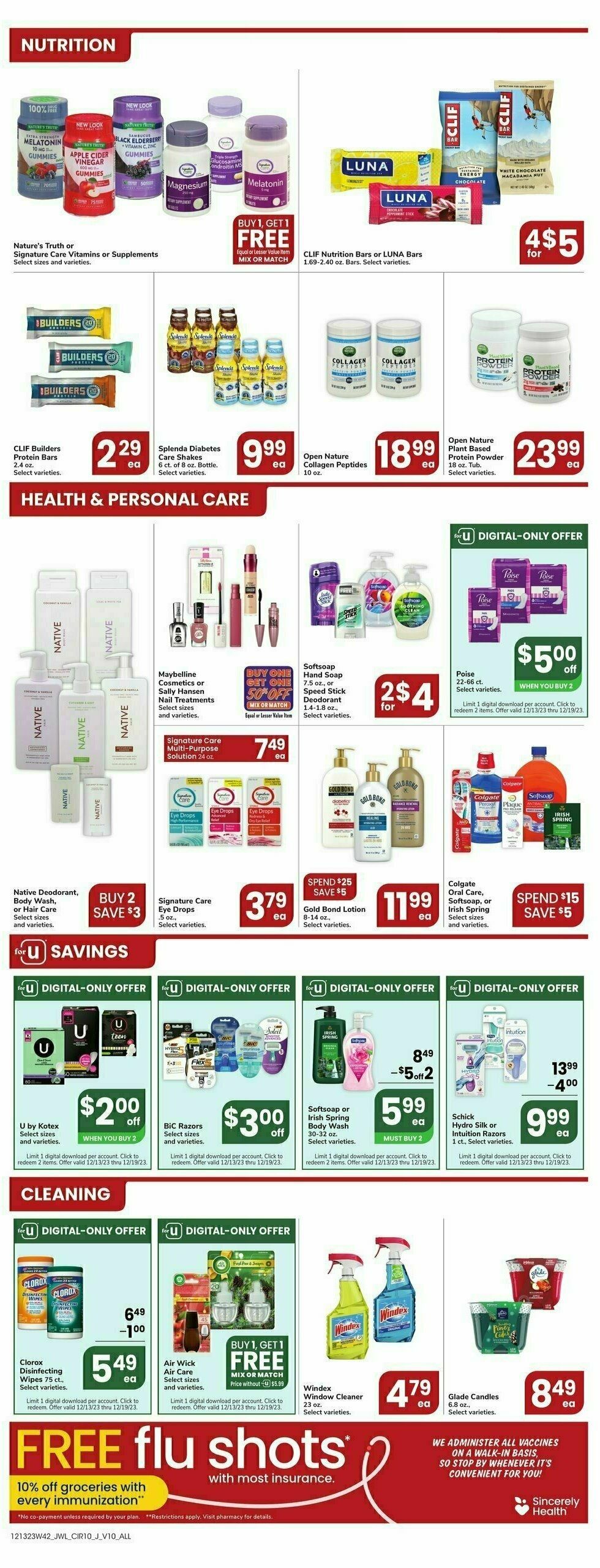 Jewel Osco Weekly Ad from December 13