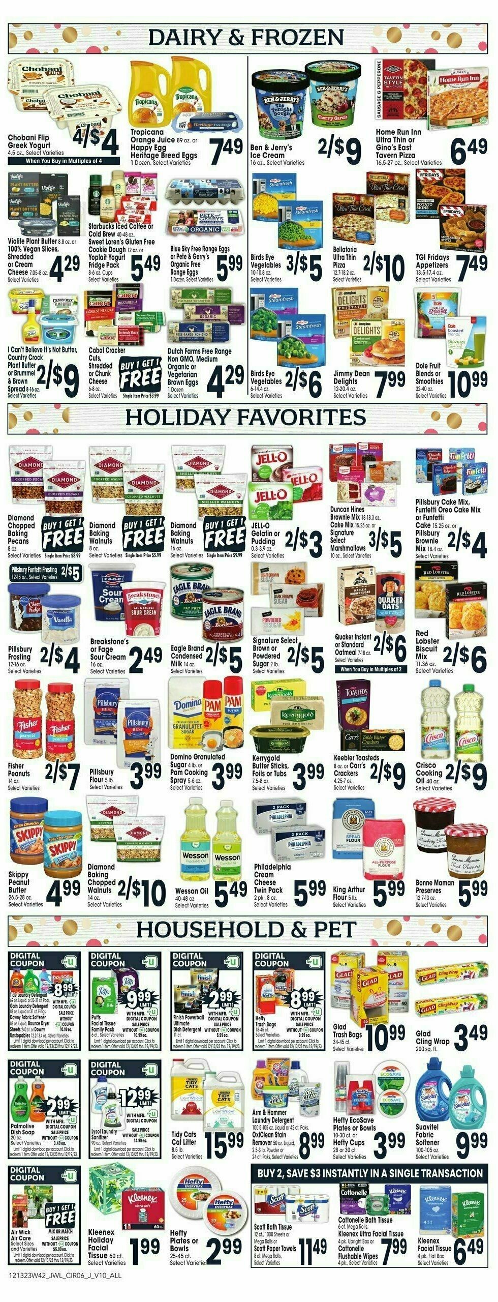 Jewel Osco Weekly Ad from December 13