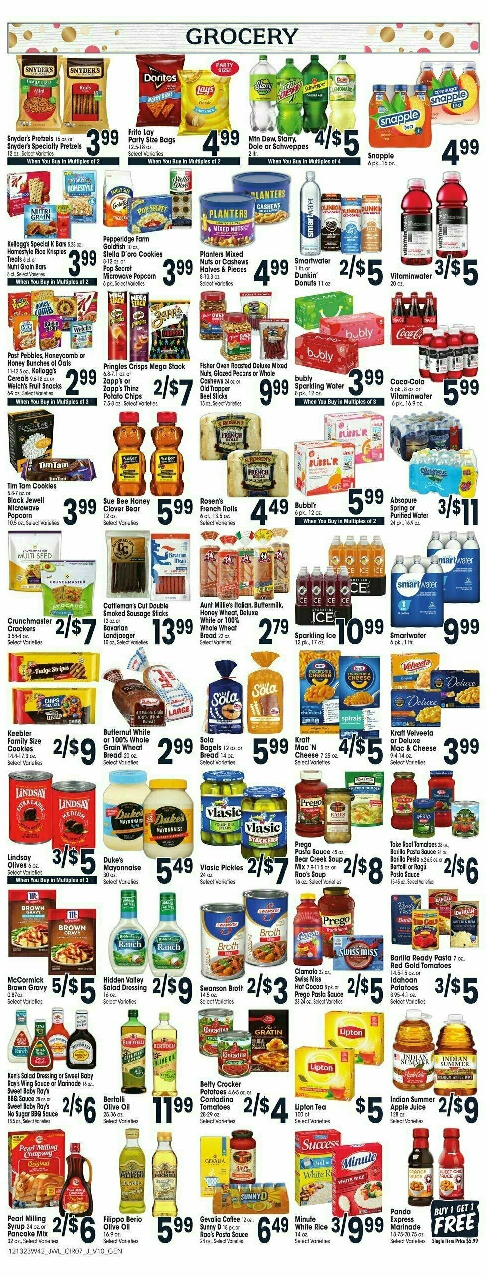 Jewel Osco Weekly Ad from December 13