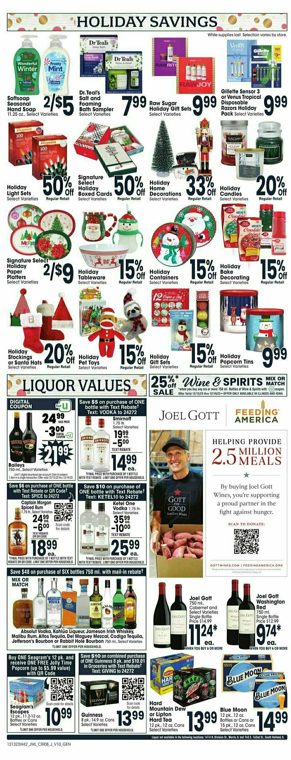 Jewel Osco Weekly Ad from December 13