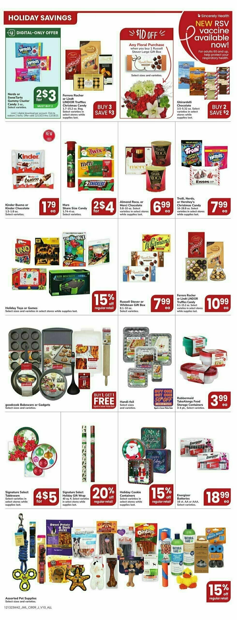 Jewel Osco Weekly Ad from December 13