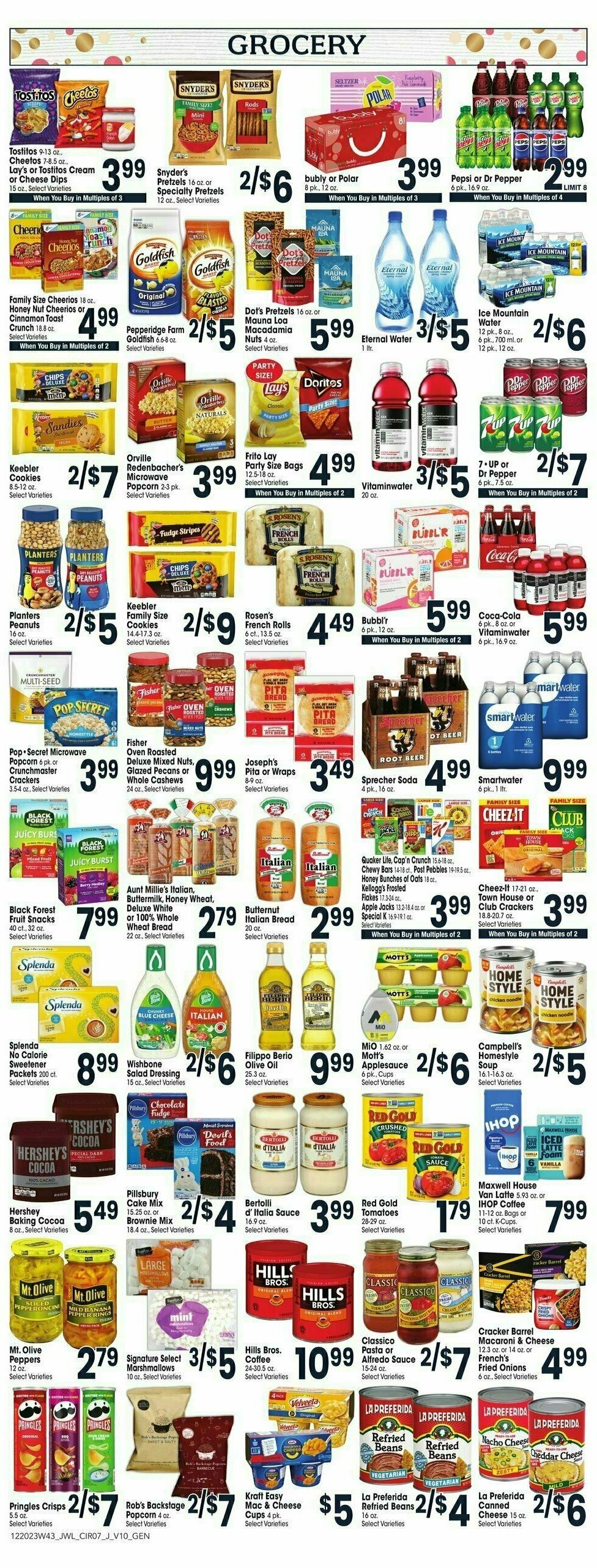 Jewel Osco Weekly Ad from December 20