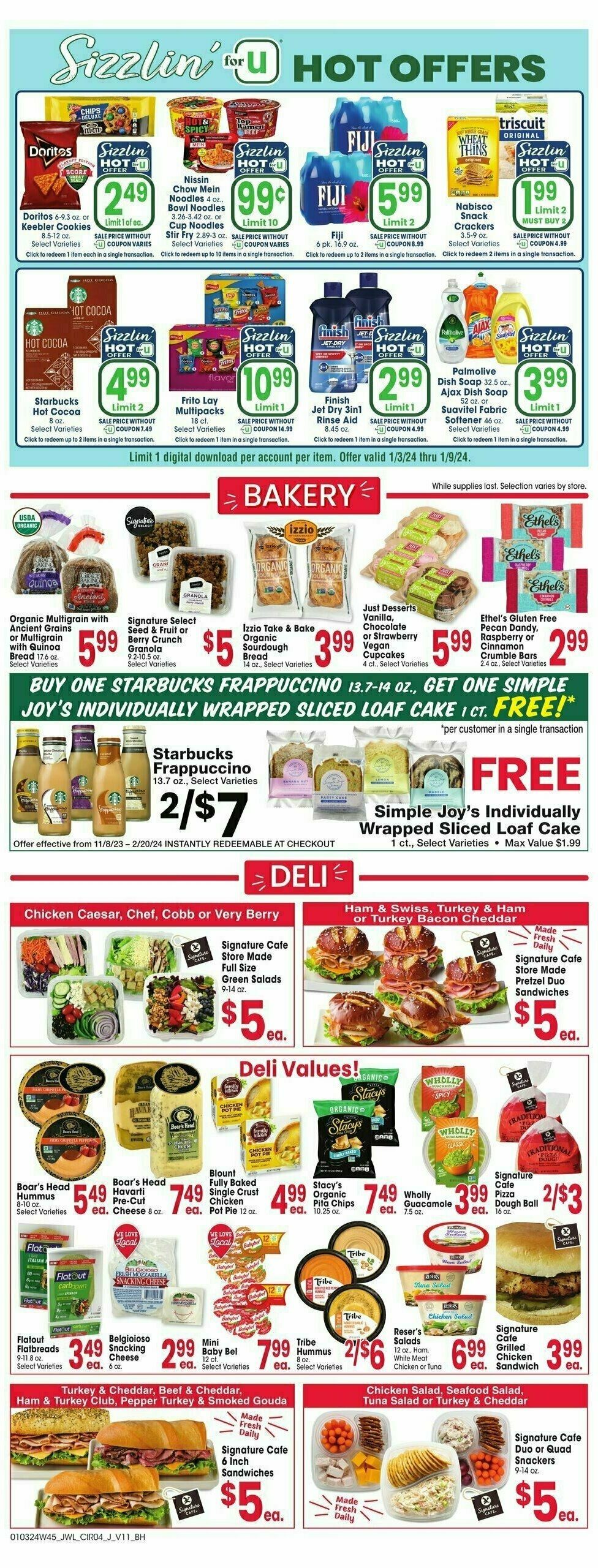 Jewel Osco Weekly Ad from January 3