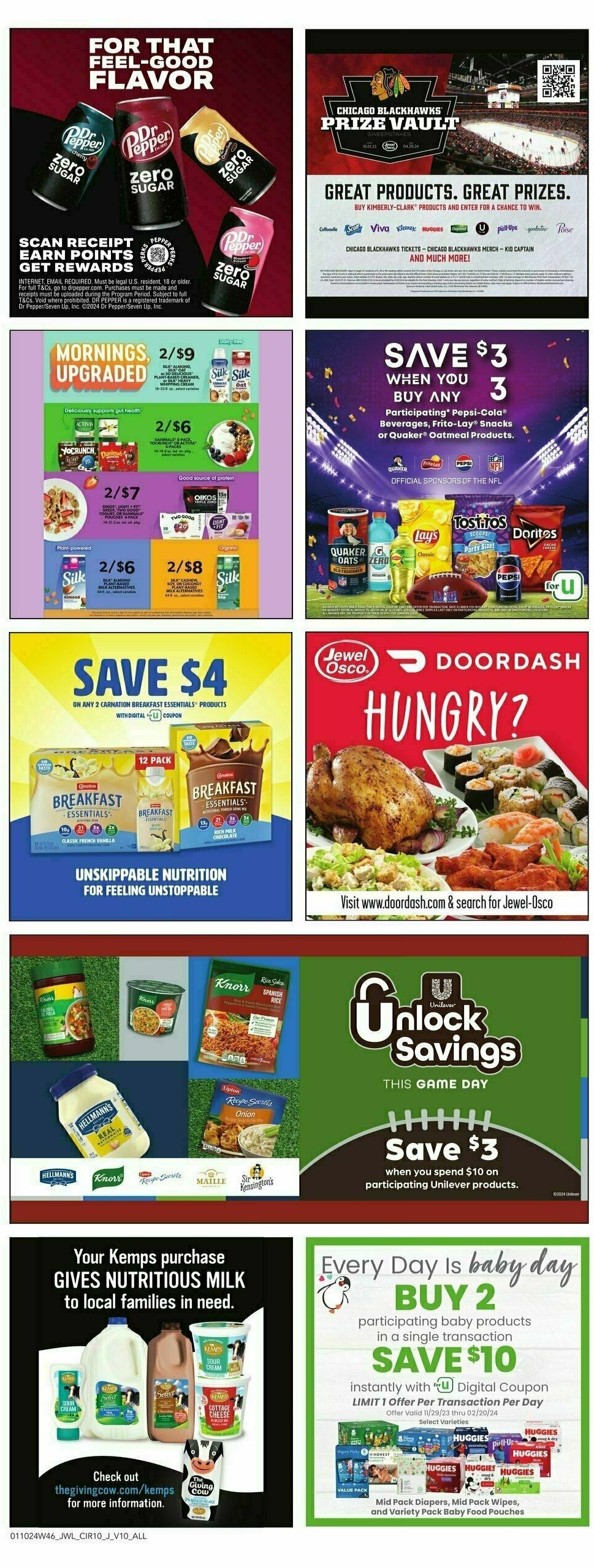 Jewel Osco Weekly Ad from January 10