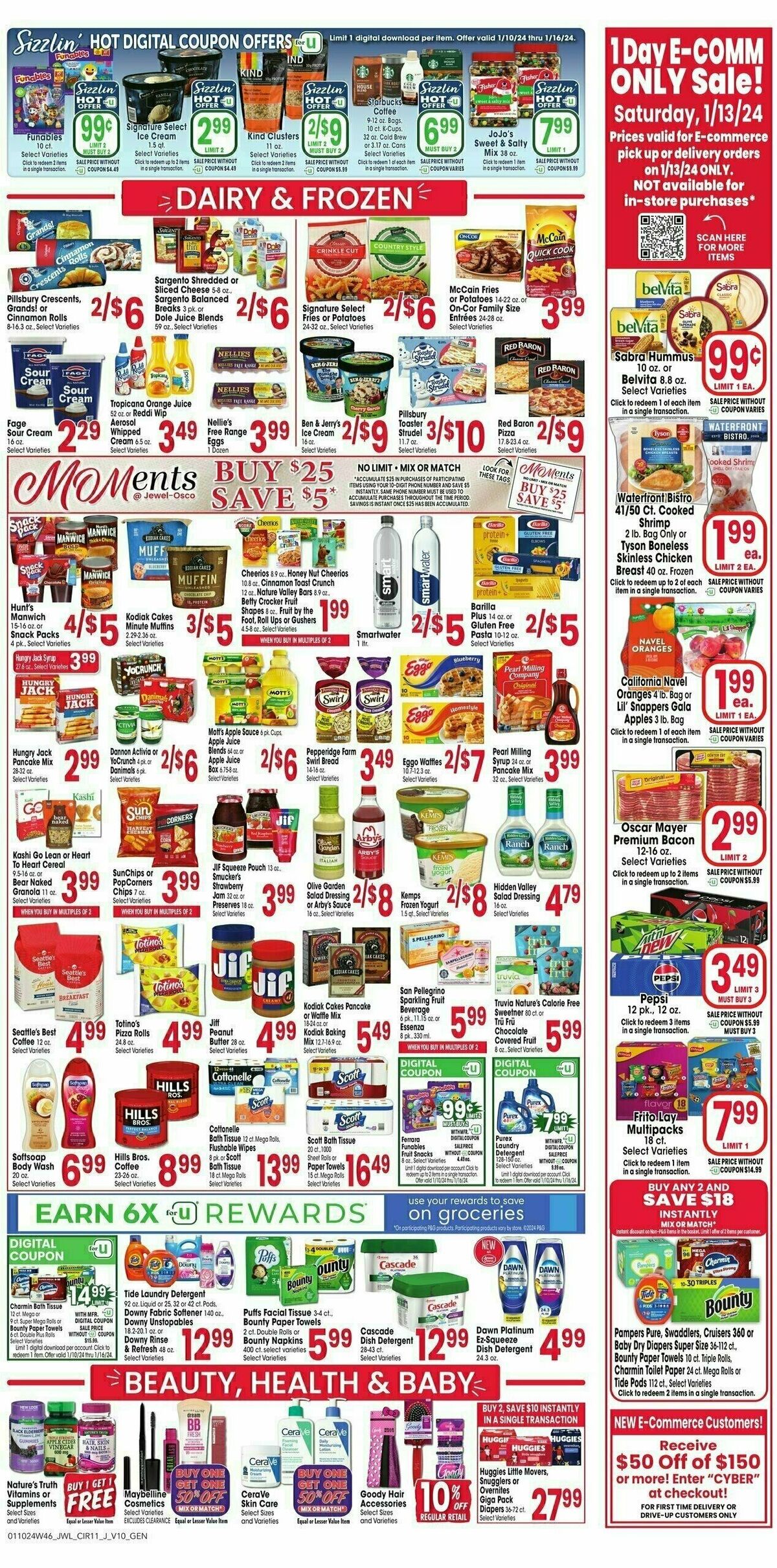 Jewel Osco Weekly Ad from January 10