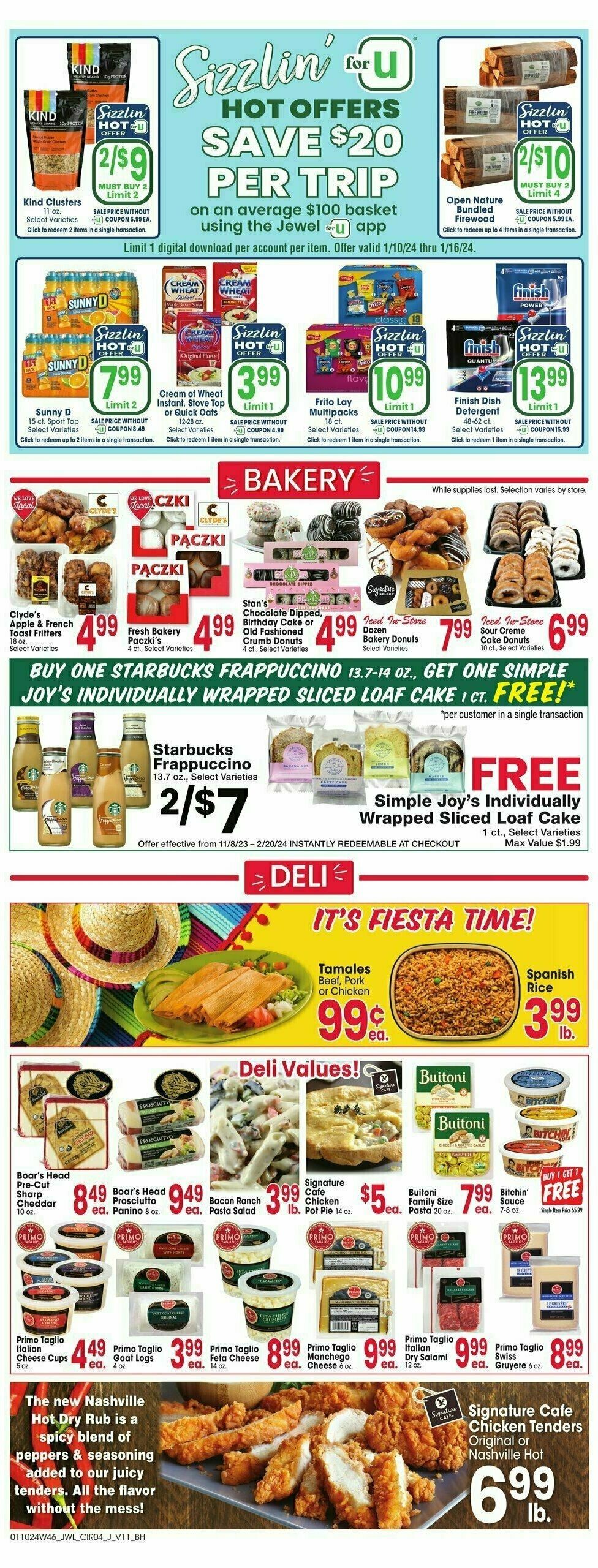 Jewel Osco Weekly Ad from January 10