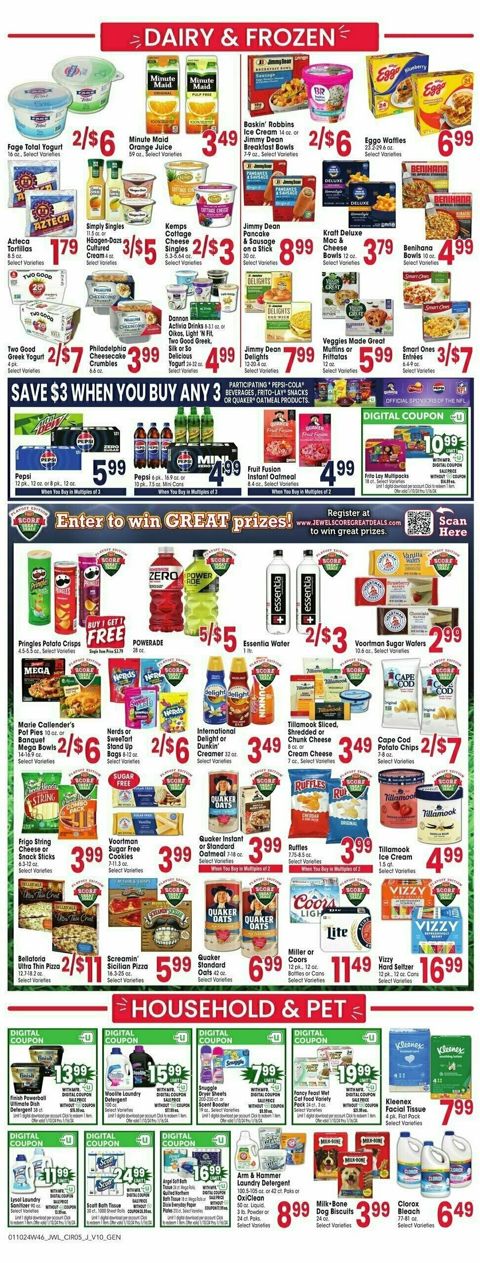 Jewel Osco Weekly Ad from January 10