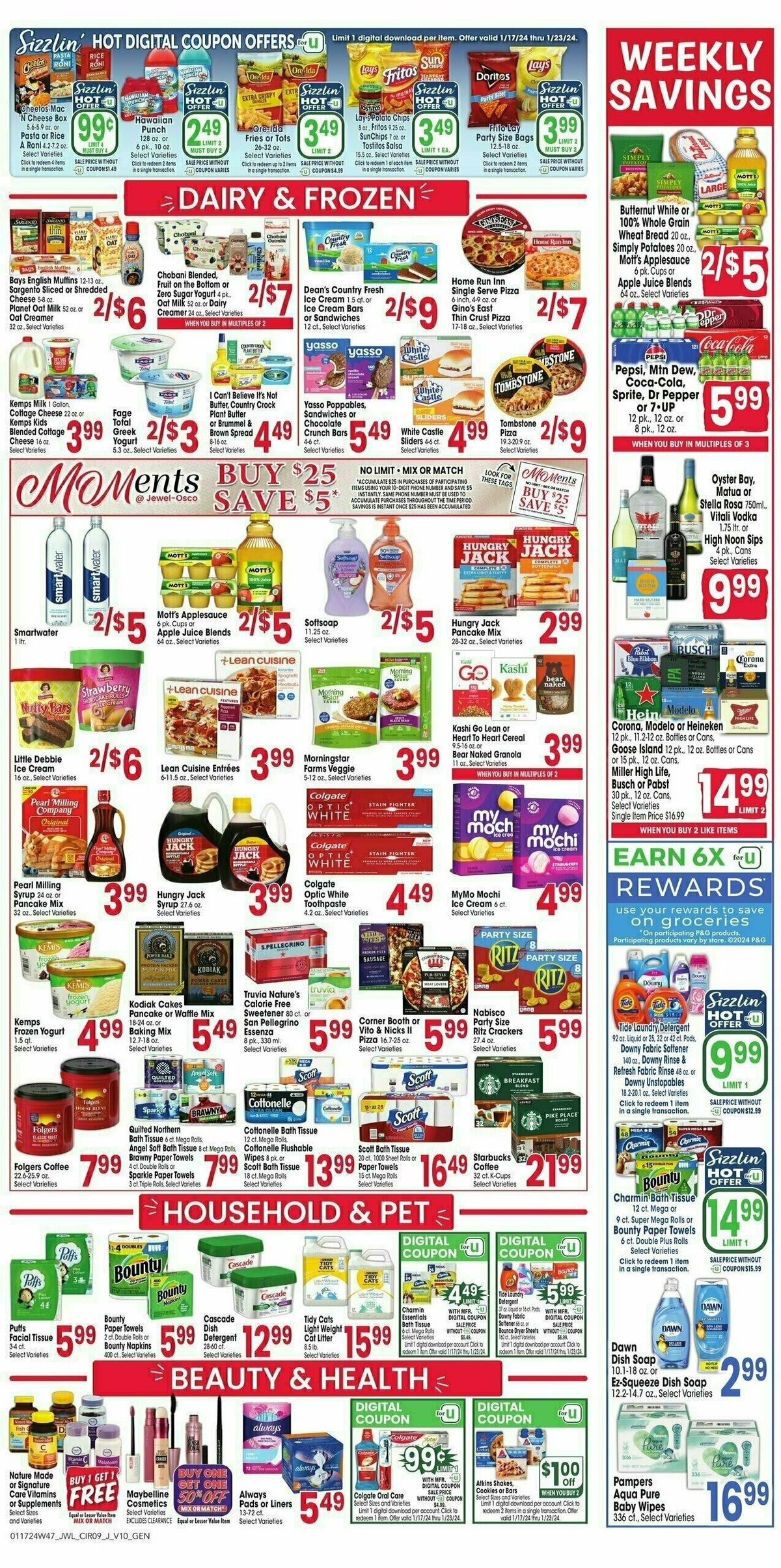 Jewel Osco Weekly Ad from January 17