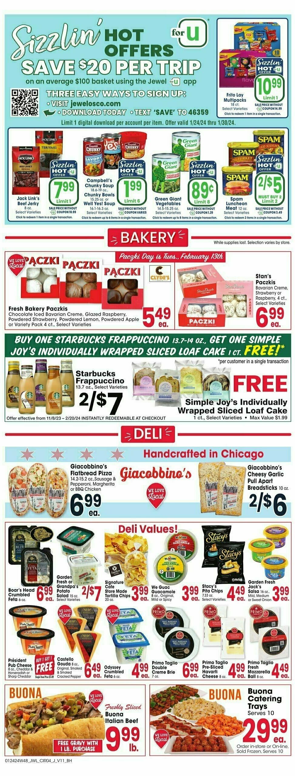 Jewel Osco Weekly Ad from January 24