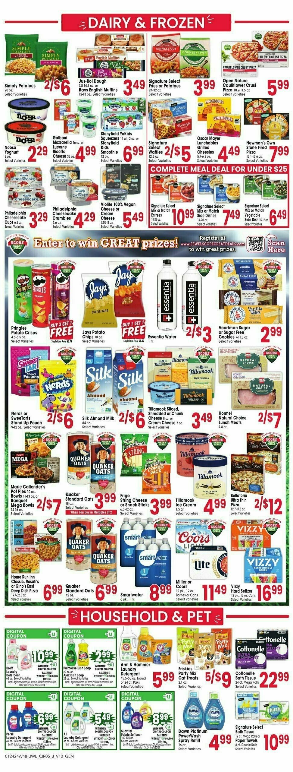 Jewel Osco Weekly Ad from January 24