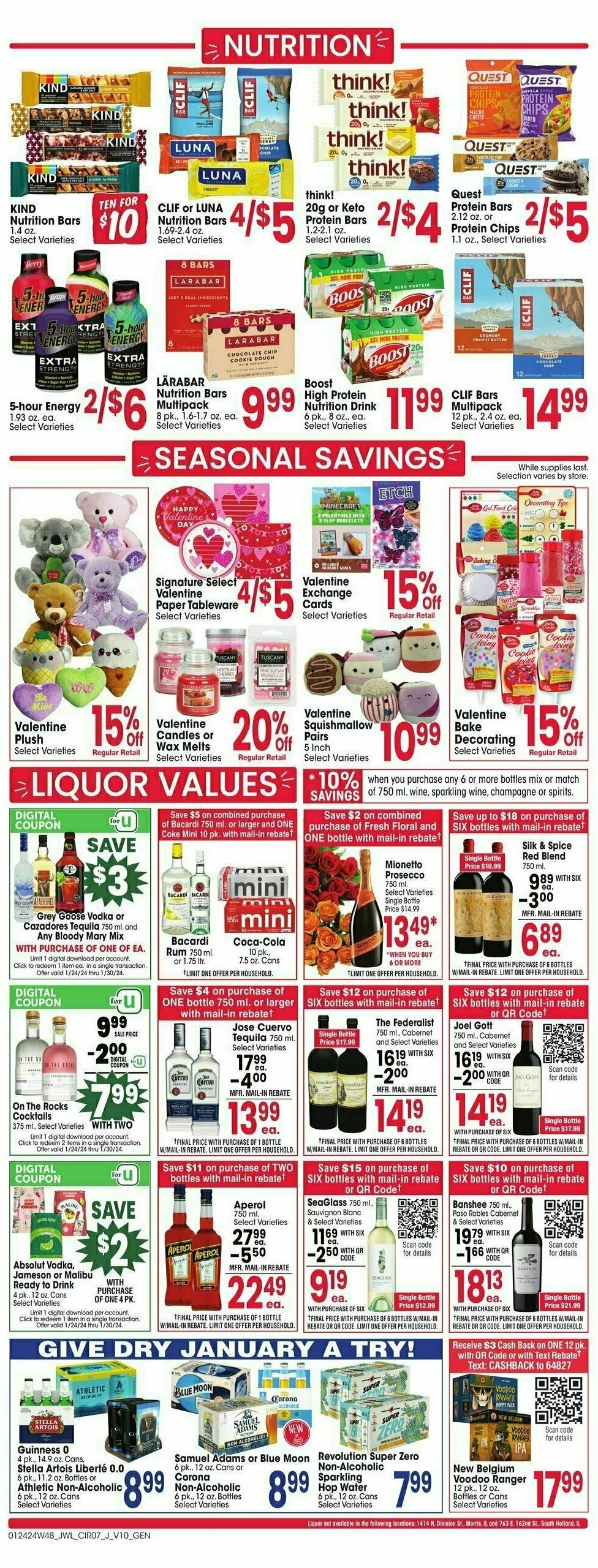 Jewel Osco Weekly Ad from January 24