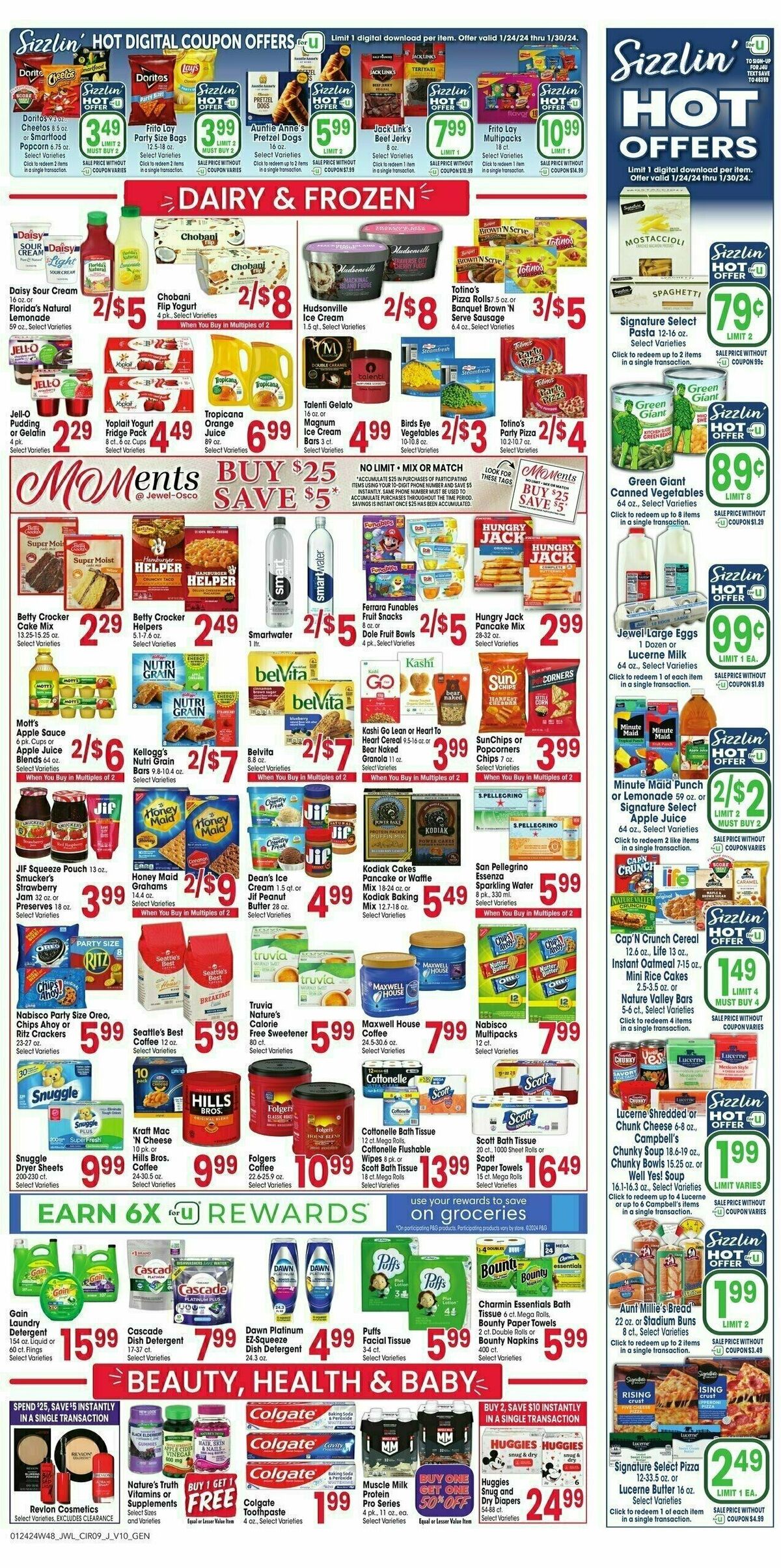 Jewel Osco Weekly Ad from January 24