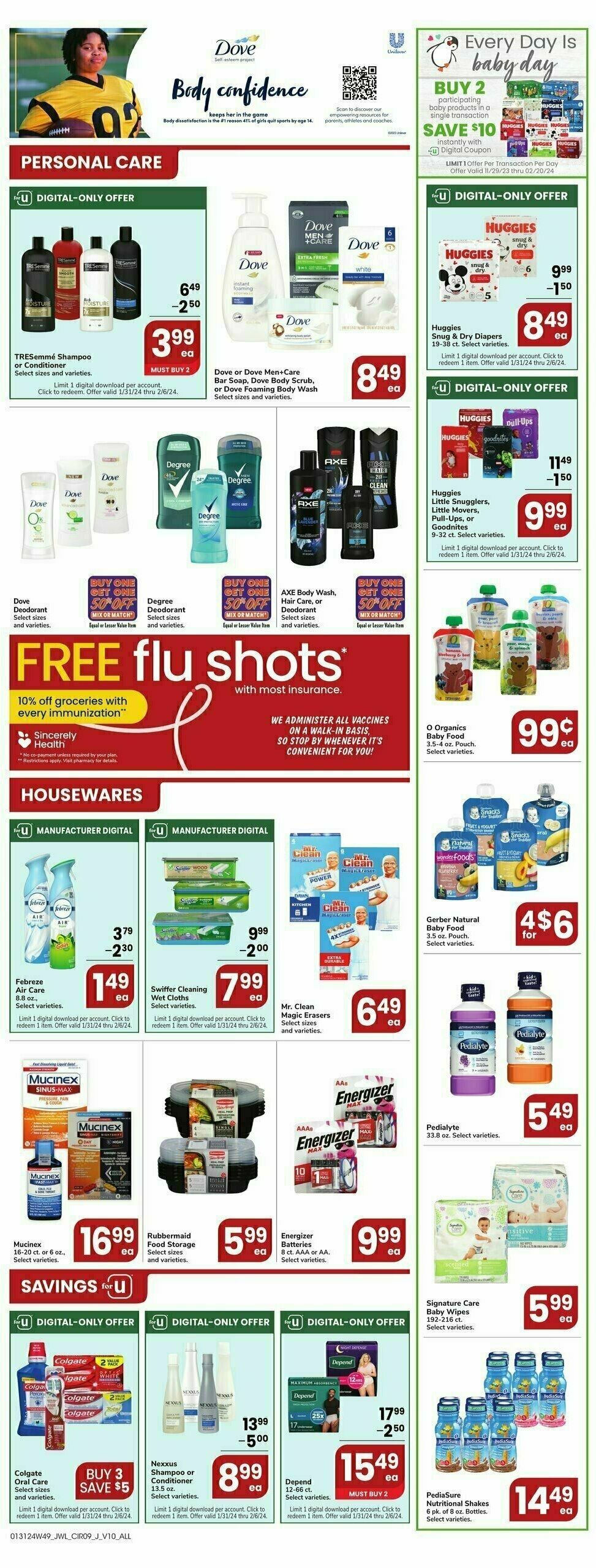 Jewel Osco Weekly Ad from January 31