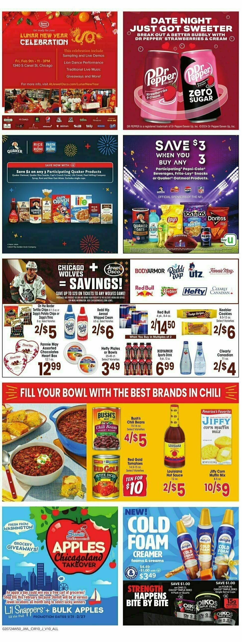 Jewel Osco Weekly Ad from February 7