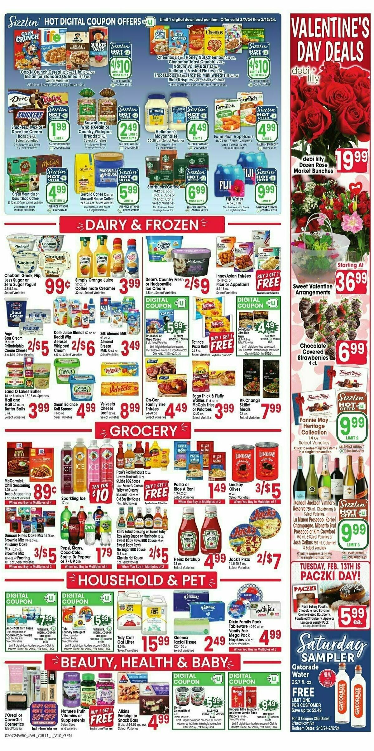 Jewel Osco Weekly Ad from February 7