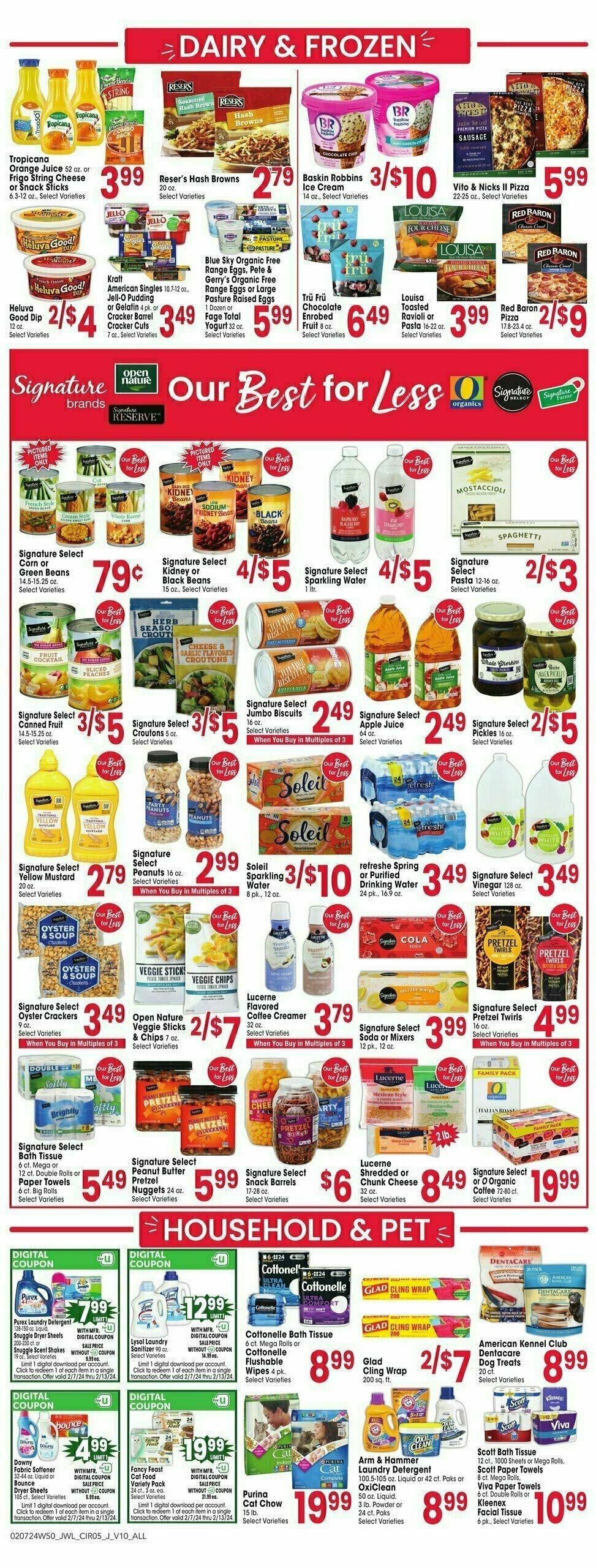 Jewel Osco Weekly Ad from February 7