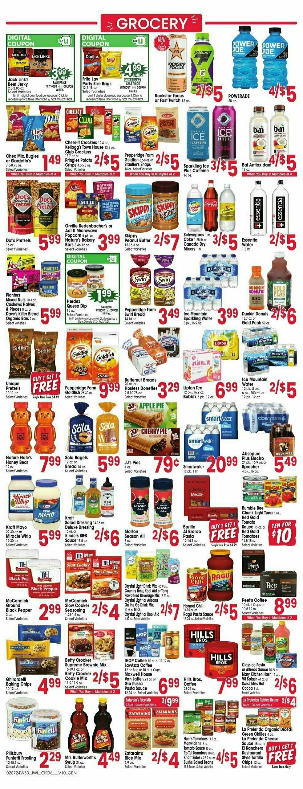 Jewel Osco Weekly Ad from February 7