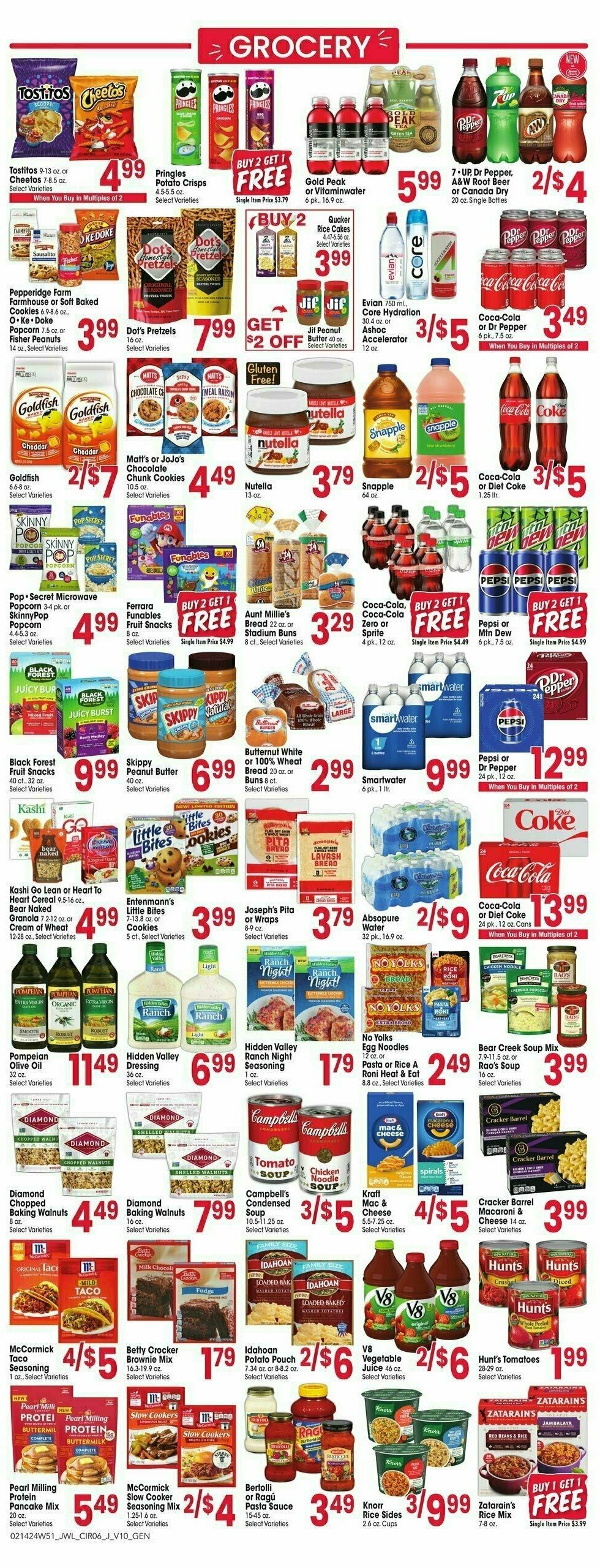 Jewel Osco Weekly Ad from February 14