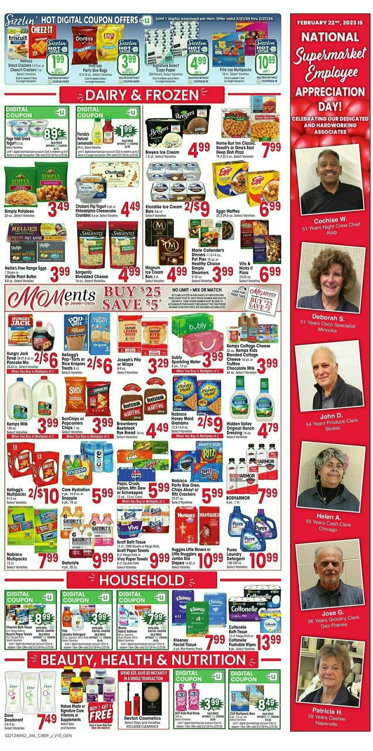 Jewel Osco Weekly Ad from February 21