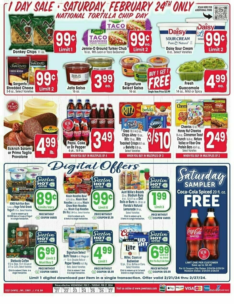 Jewel Osco Weekly Ad from February 21